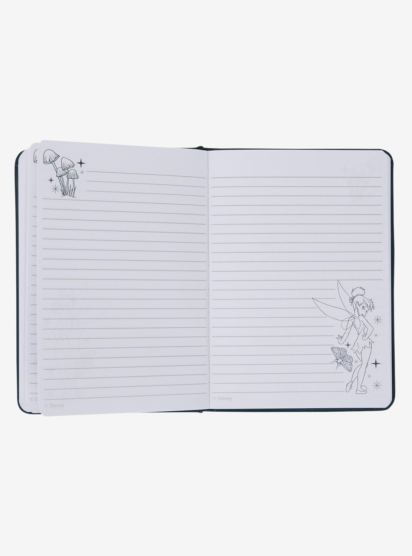 Loungefly Disney Peter Pan Tinker Bell Mushroom Refillable Journal, , alternate - view 3