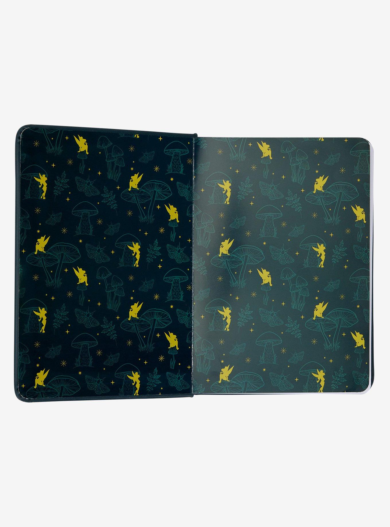 Loungefly Disney Peter Pan Tinker Bell Mushroom Refillable Journal, , alternate - view 4