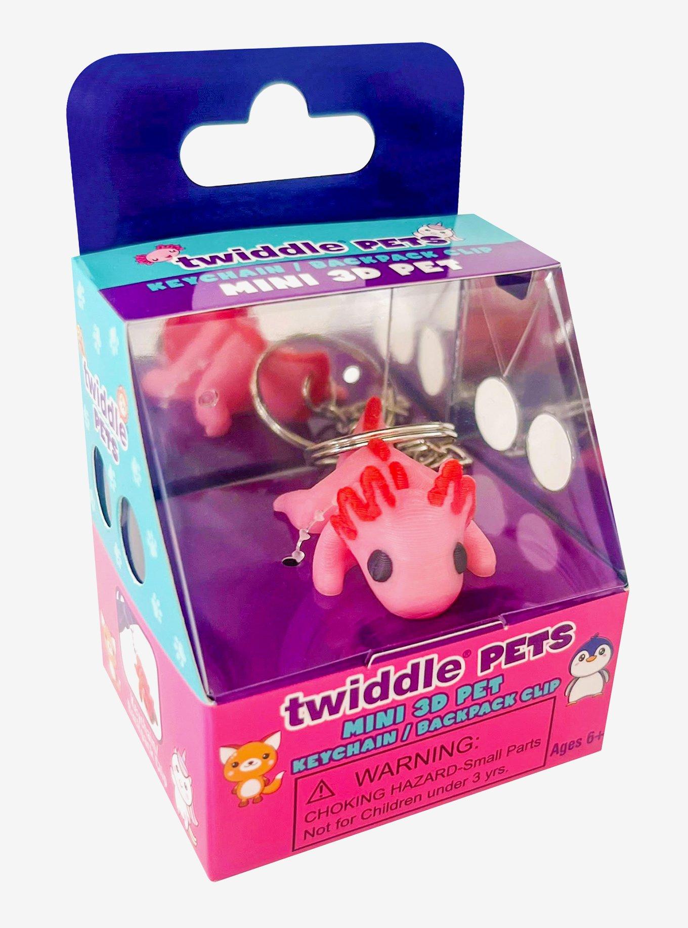 Twiddle Pets Mini 3D Blind Assorted Keychain, , hi-res