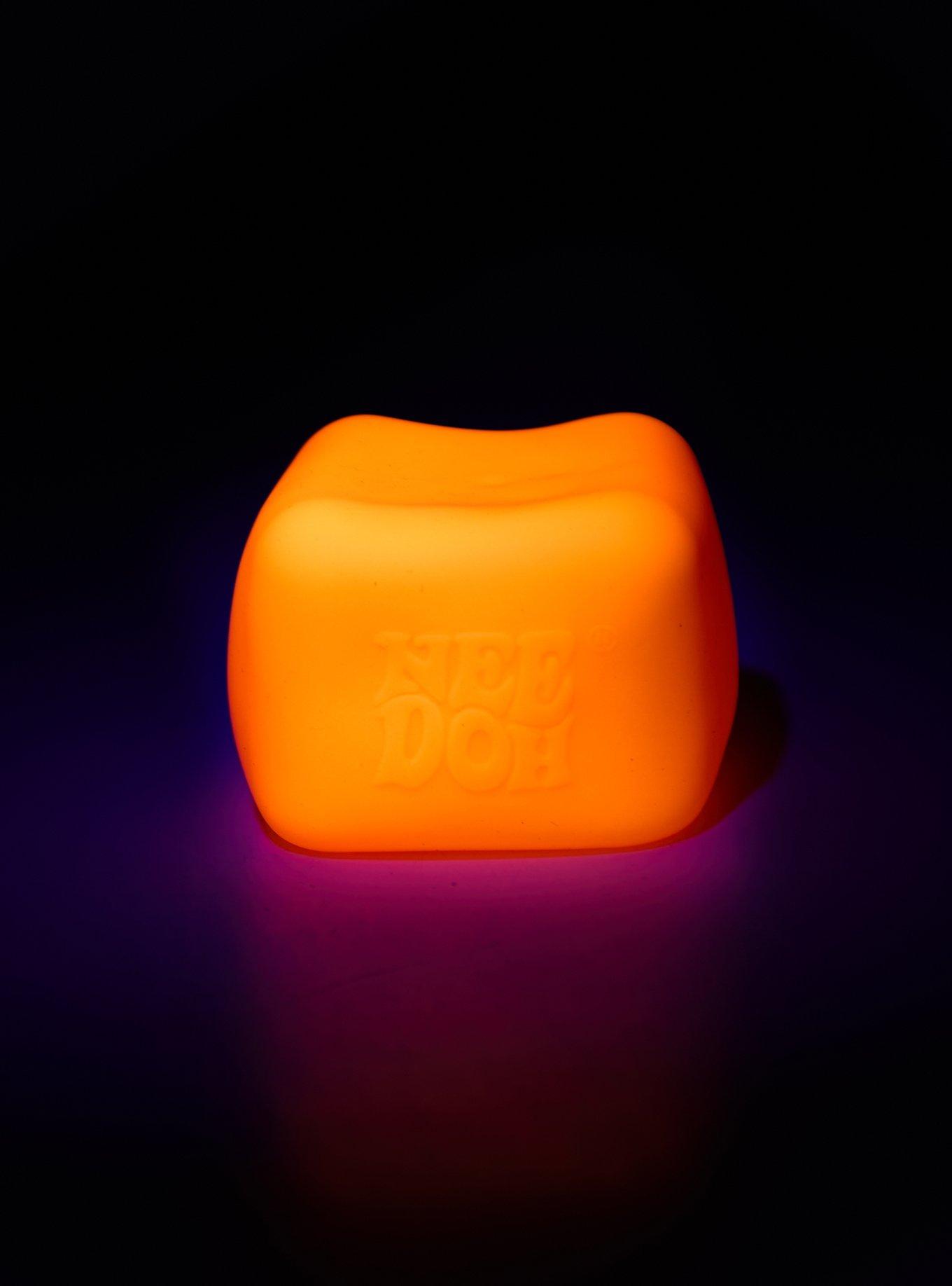 NeeDoh Nice Cube Glow-In-The-Dark Squishy Toy, , alternate