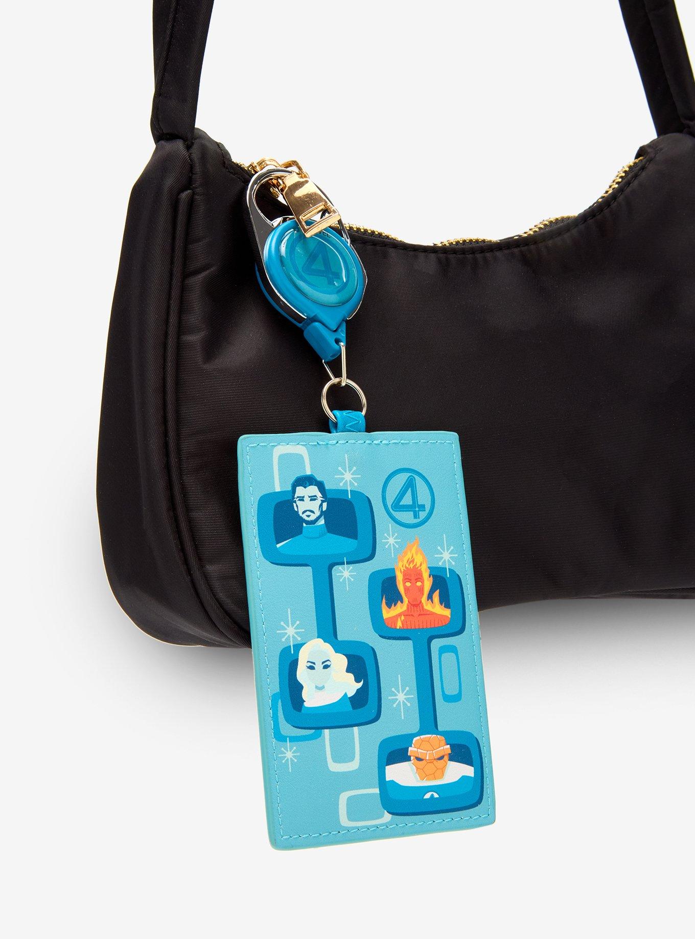 Loungefly Marvel The Fantastic Four: First Steps Retro Retractable Lanyard &mdash; BoxLunch Exclusive, , alternate