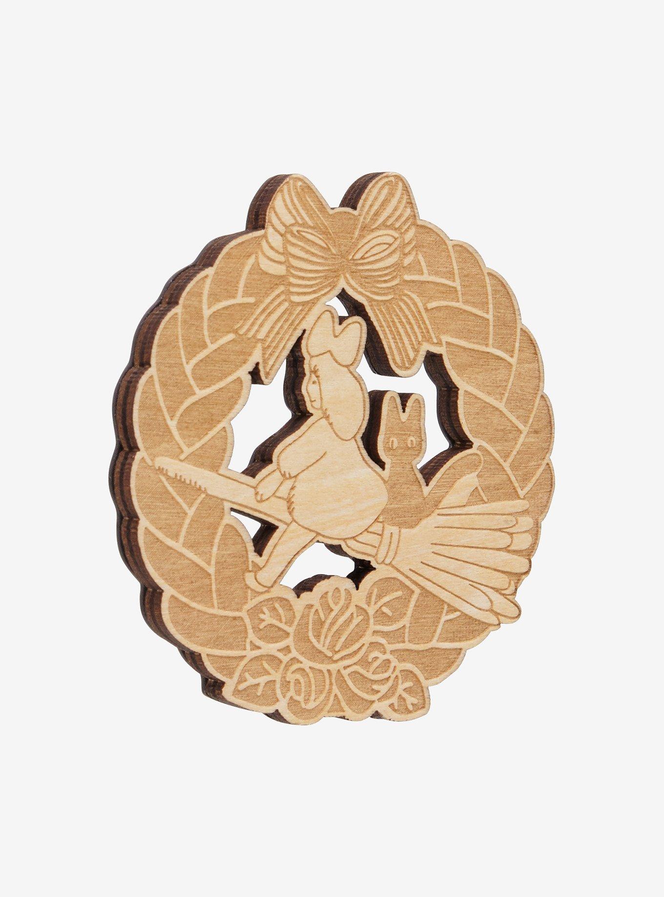 Studio Ghibli® Kiki's Delivery Service Wooden Wreath Magnet, , hi-res