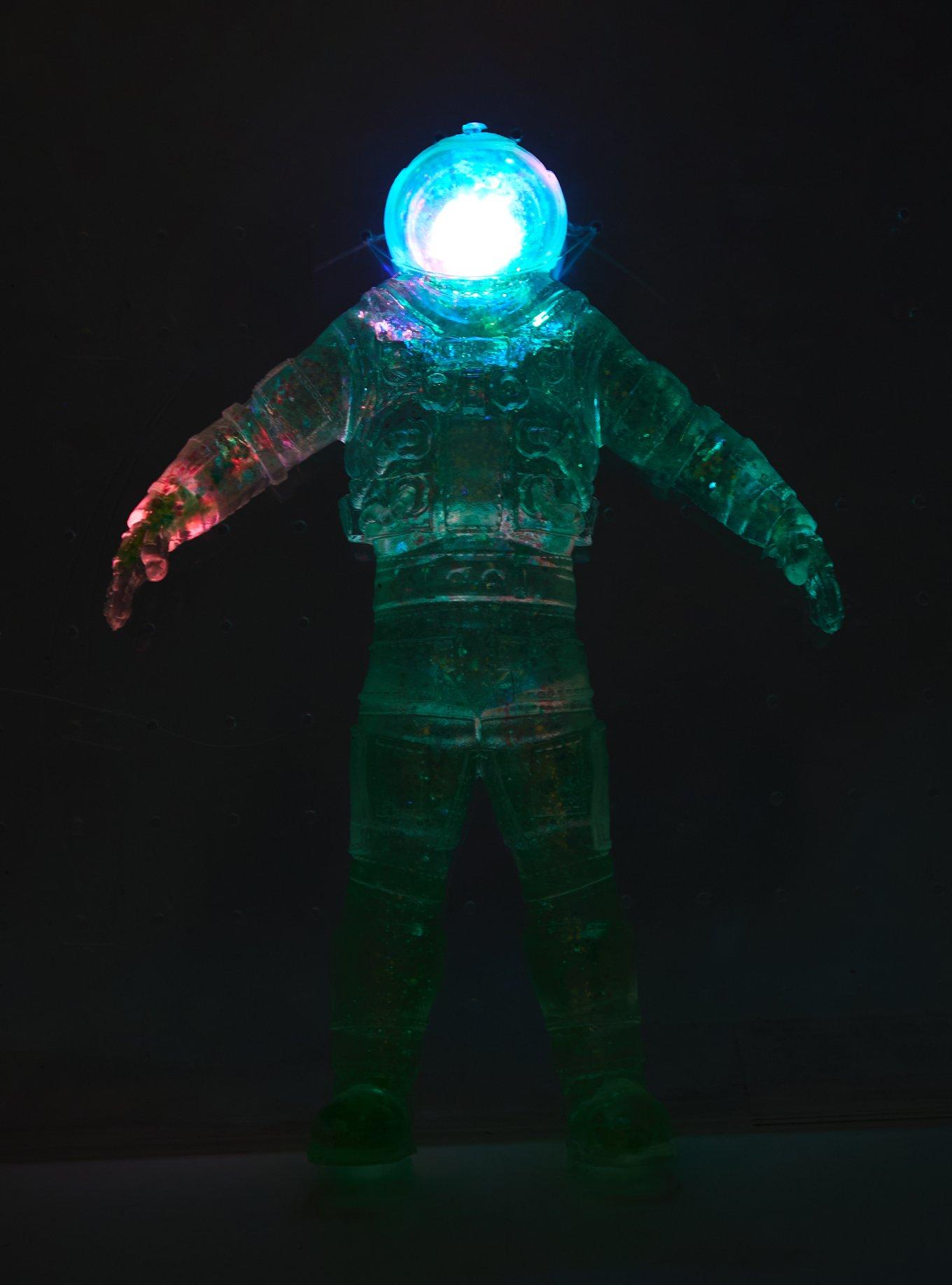 Light Up Galaxy Spaceman Squishy Toy, , alternate