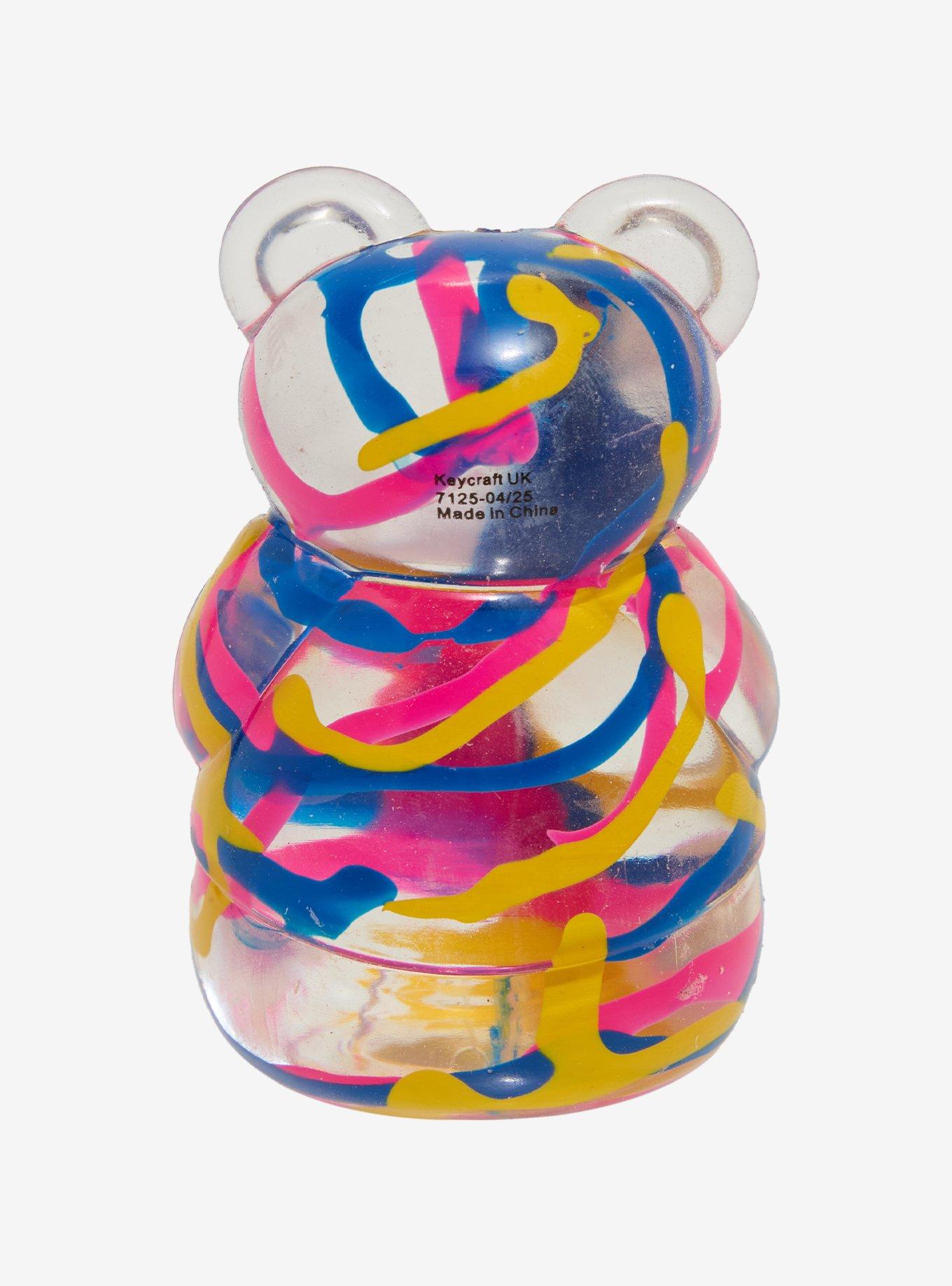 Inkerz Teddy Bear Paint Squishy Toy, , alternate