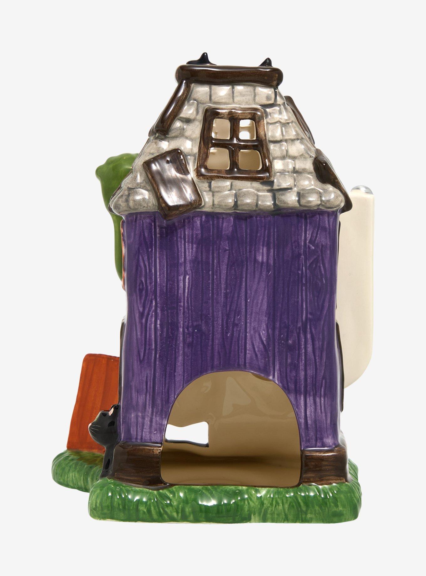 Blue Sky Halloween Tattoo Shop Ceramic Candle House, , alternate