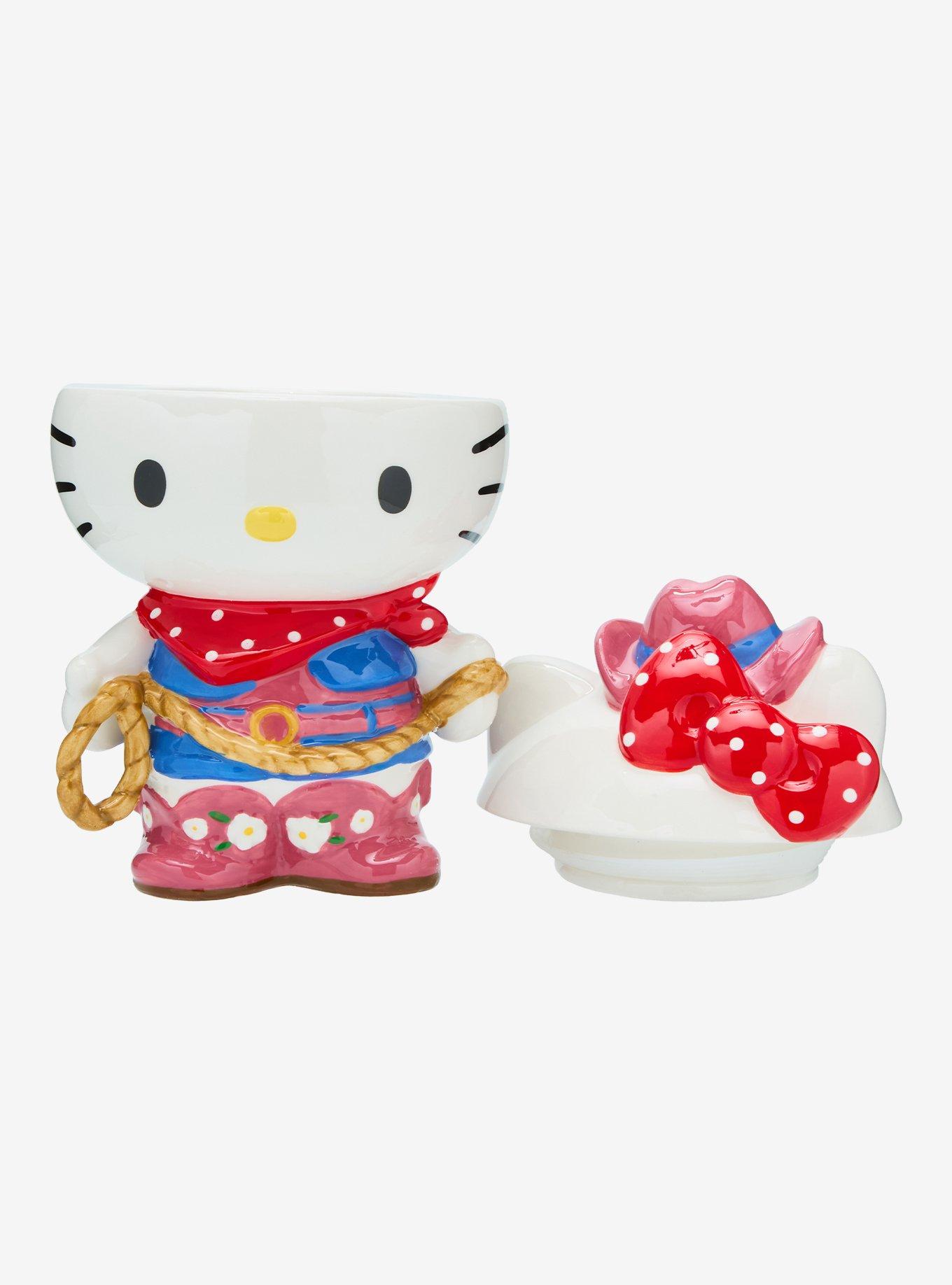 Blue Sky Hello Kitty Cowgirl Cookie Jar, , hi-res