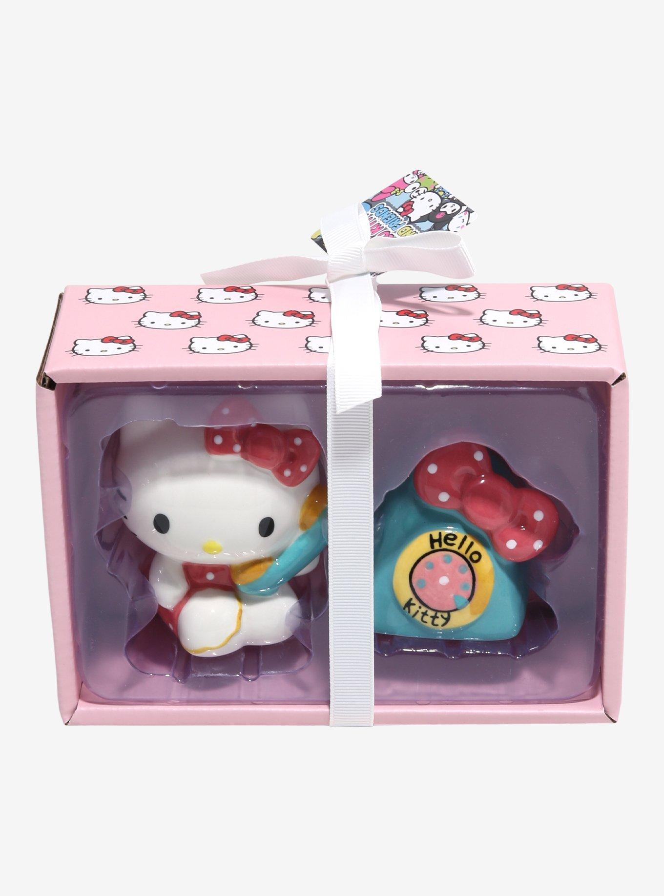 Hello Kitty Phone Salt & Pepper Shaker Set, , alternate