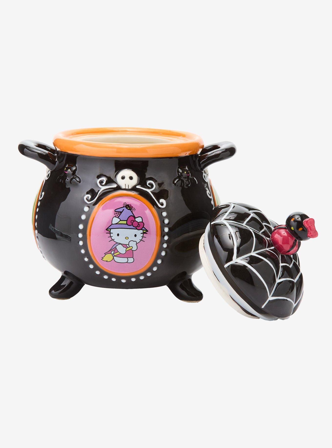 Blue Sky Hello Kitty And Friends Halloween Cauldron Cookie Jar, , hi-res
