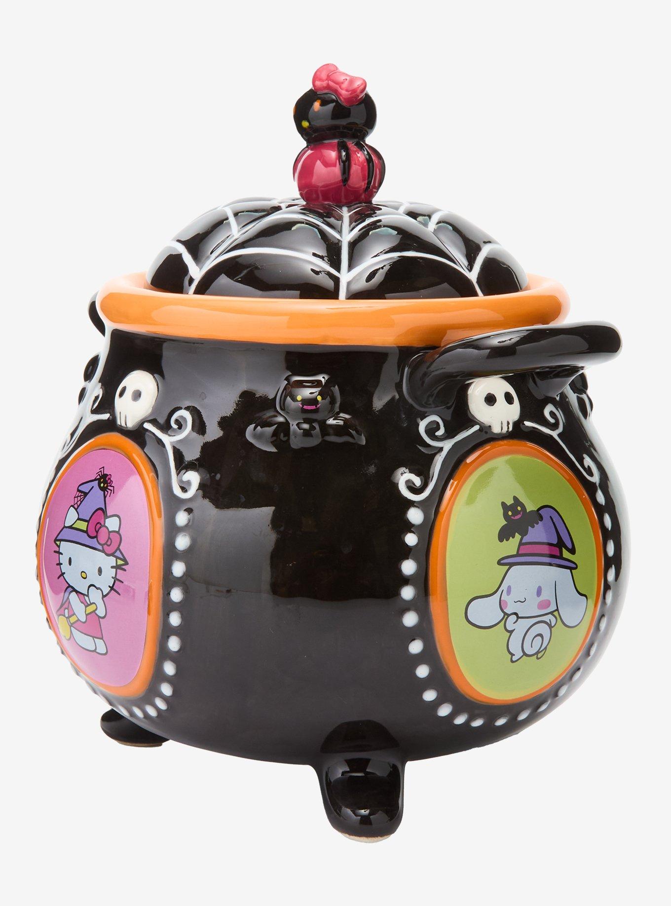 Blue Sky Hello Kitty And Friends Halloween Cauldron Cookie Jar, , alternate