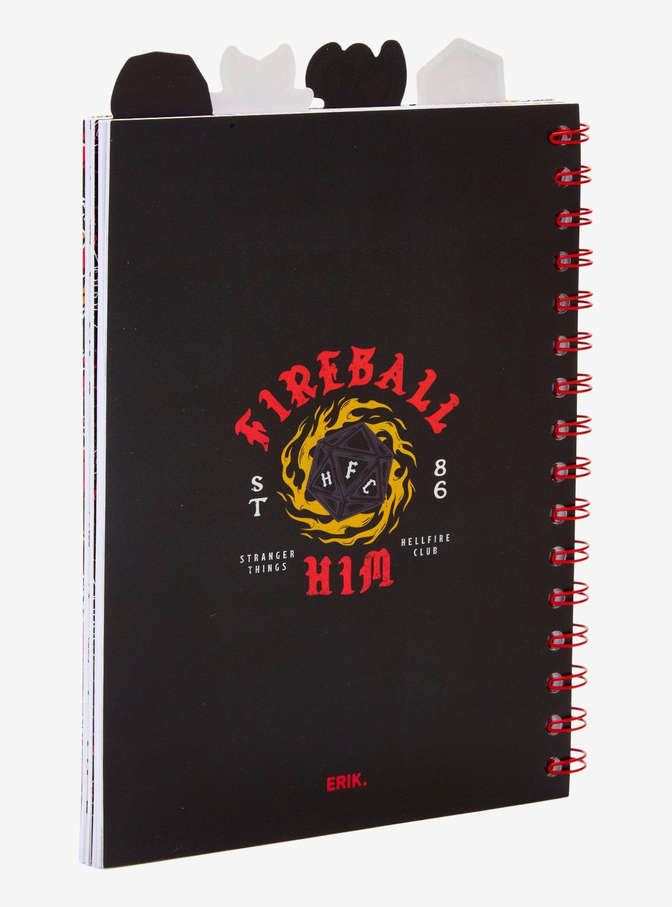Stranger Things Hellfire Club Figural Tab Journal - BoxLunch Exclusive, , hi-res