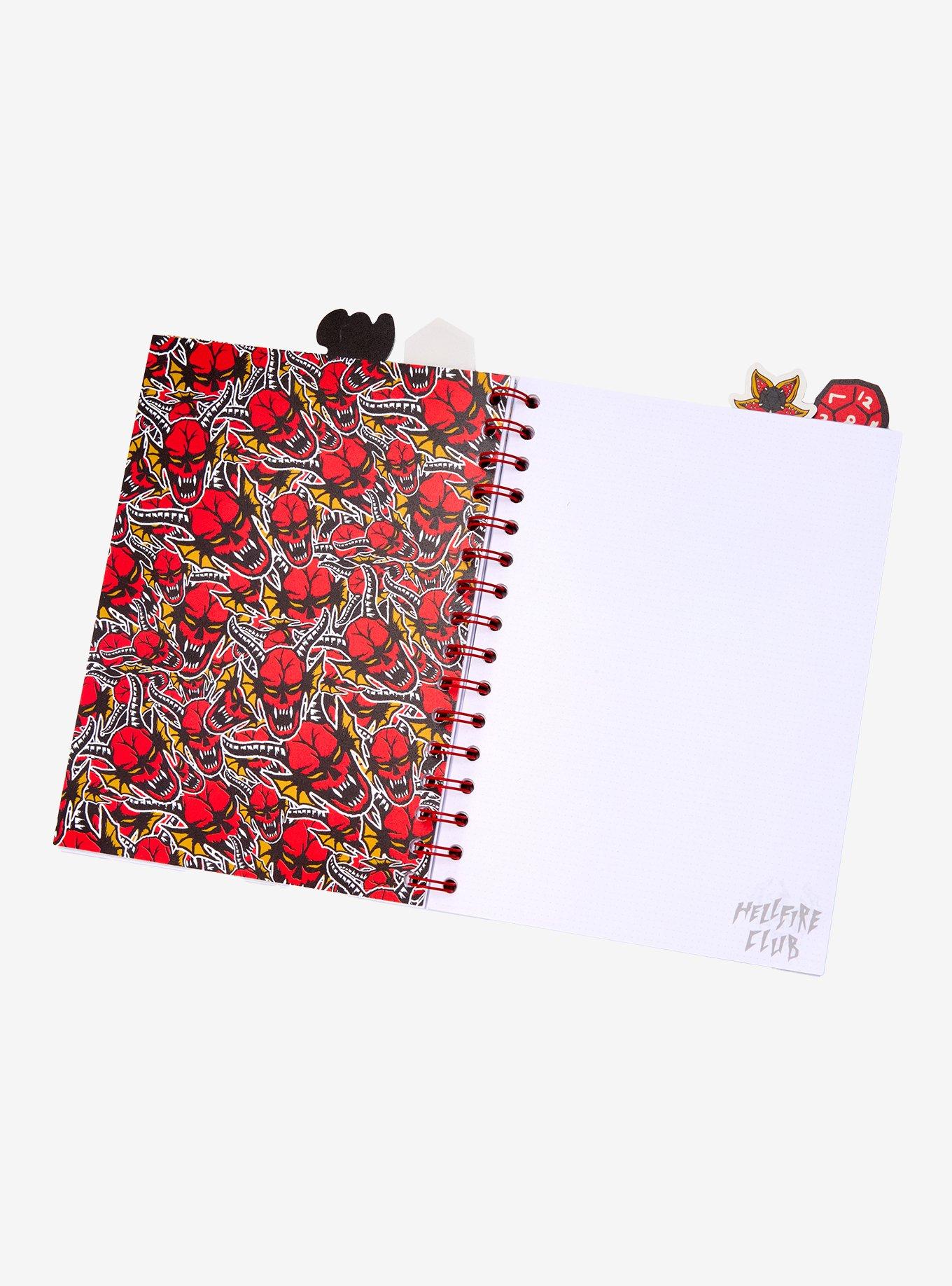 Stranger Things Hellfire Club Figural Tab Journal - BoxLunch Exclusive, , alternate