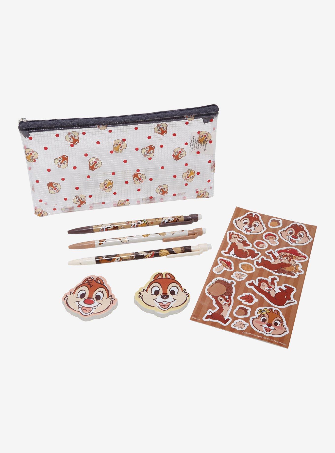 Disney Chip and Dale Pencil Pouch Set — BoxLunch Exclusive, , hi-res