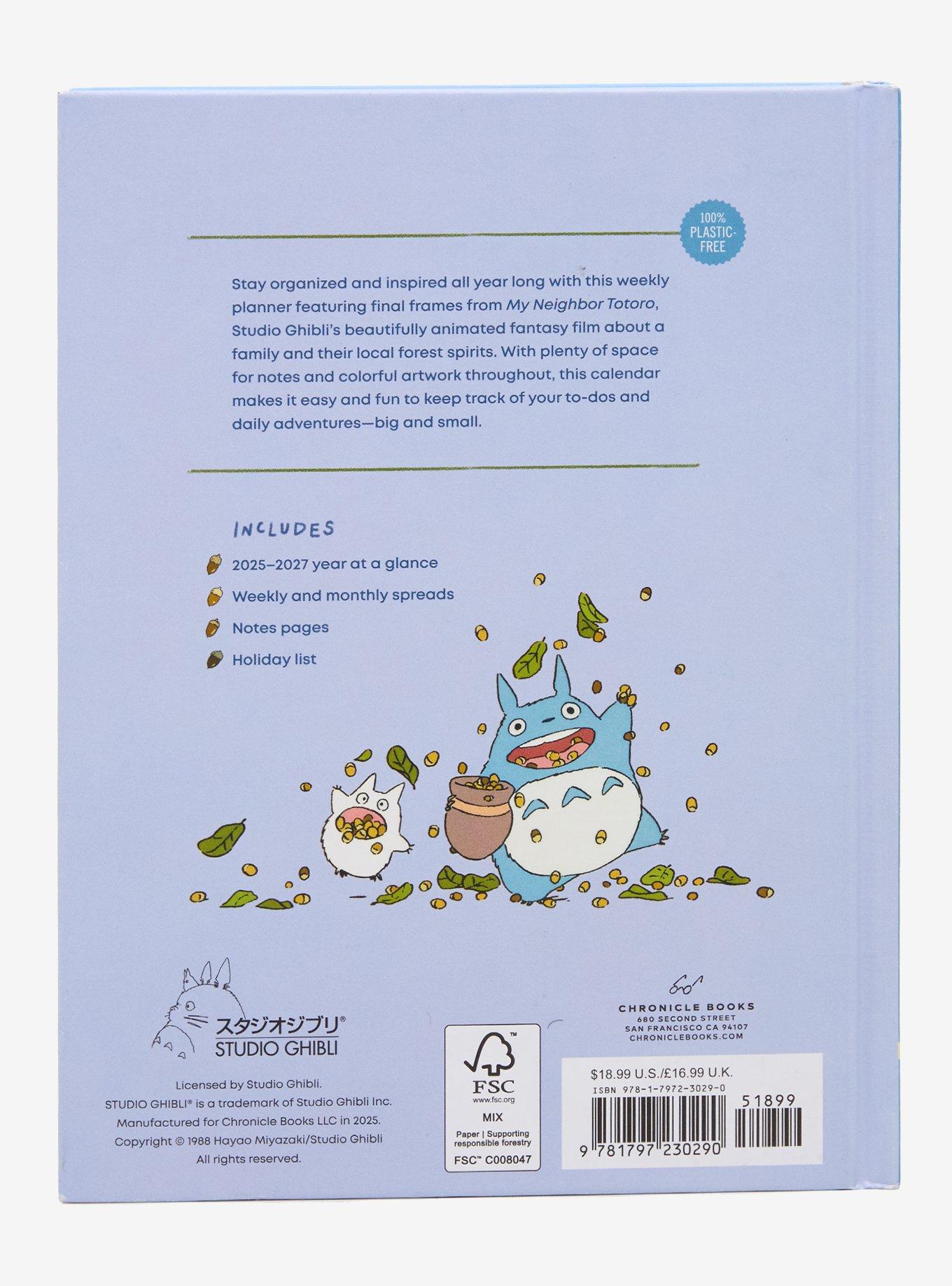 Studio Ghibli® My Neighbor Totoro 2026 12-Month Weekly Planner