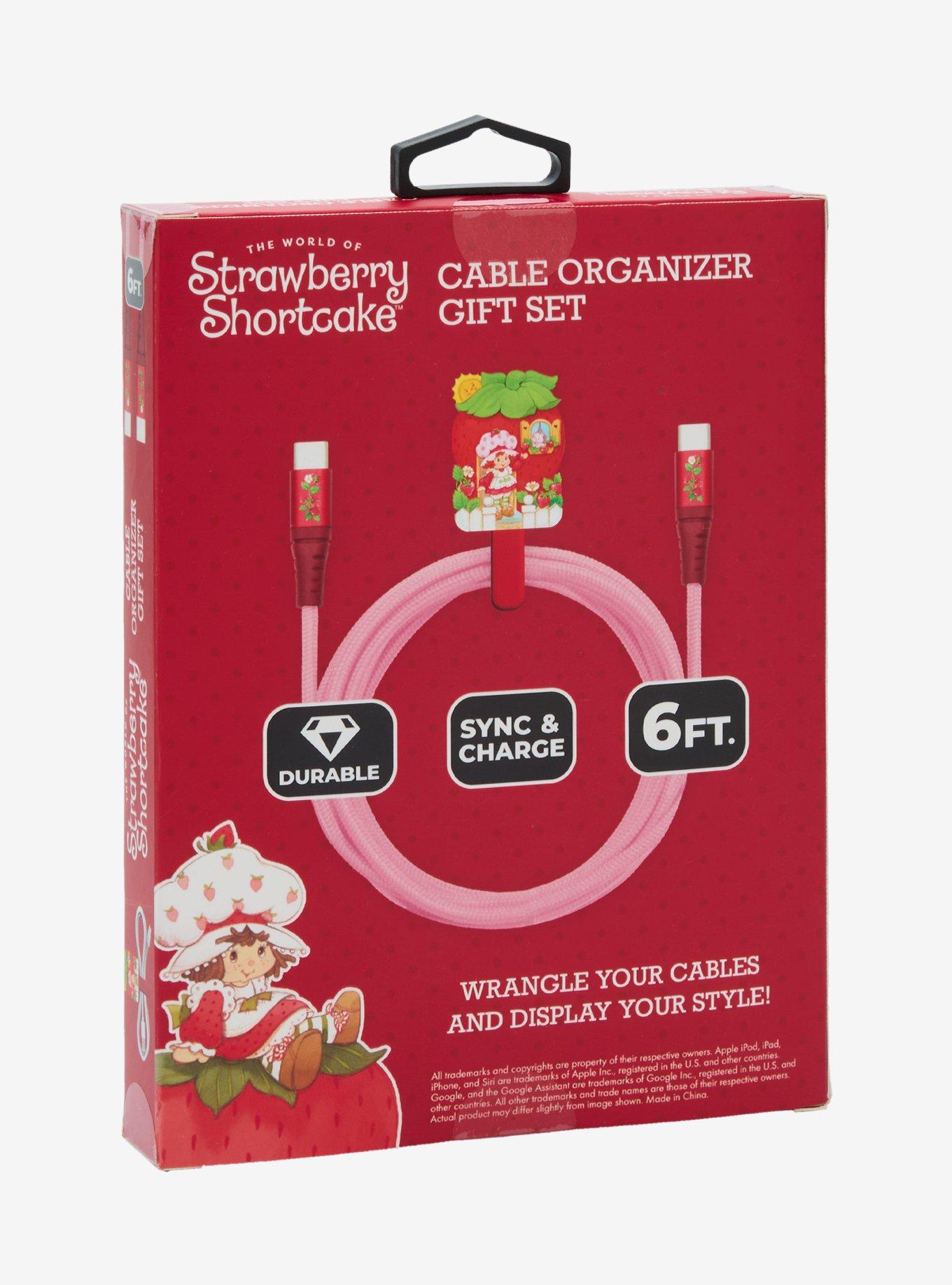 Strawberry Shortcake USB-C Cable & Organizer Set, , alternate