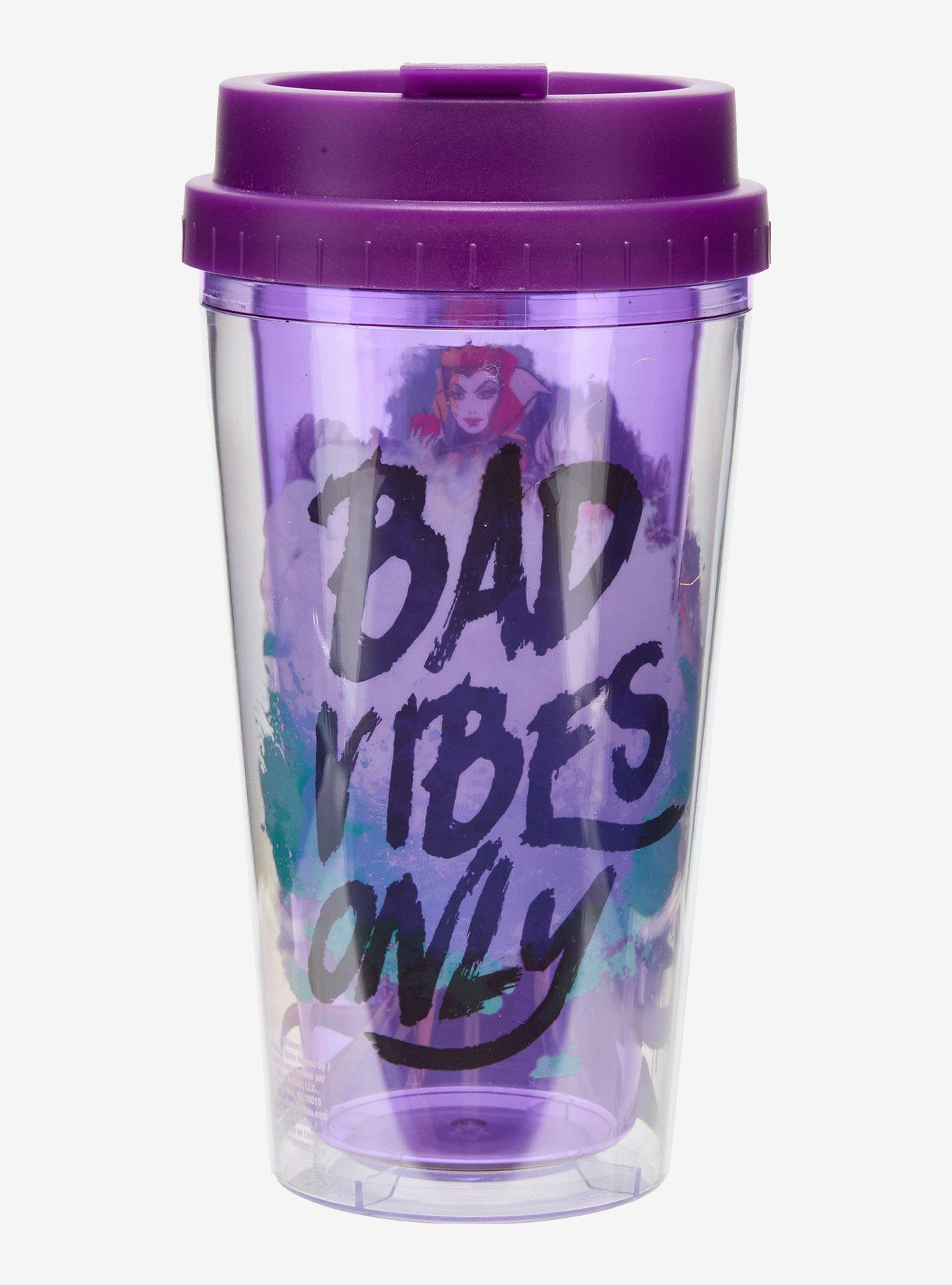 Disney Villains Purple Acrylic Travel Cup, , hi-res