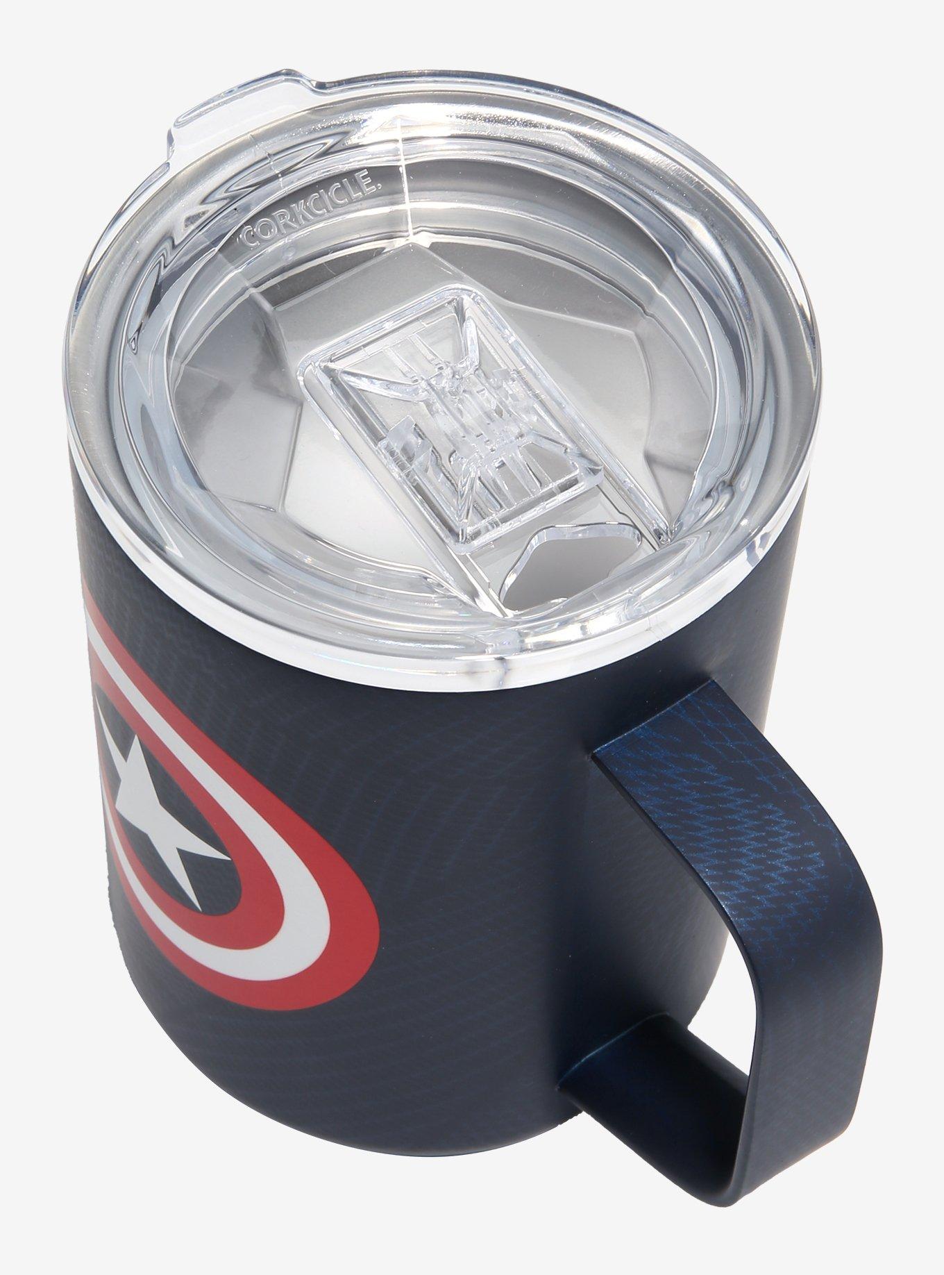 Corkcicle Marvel Captain America Shield Steel Mug, , alternate