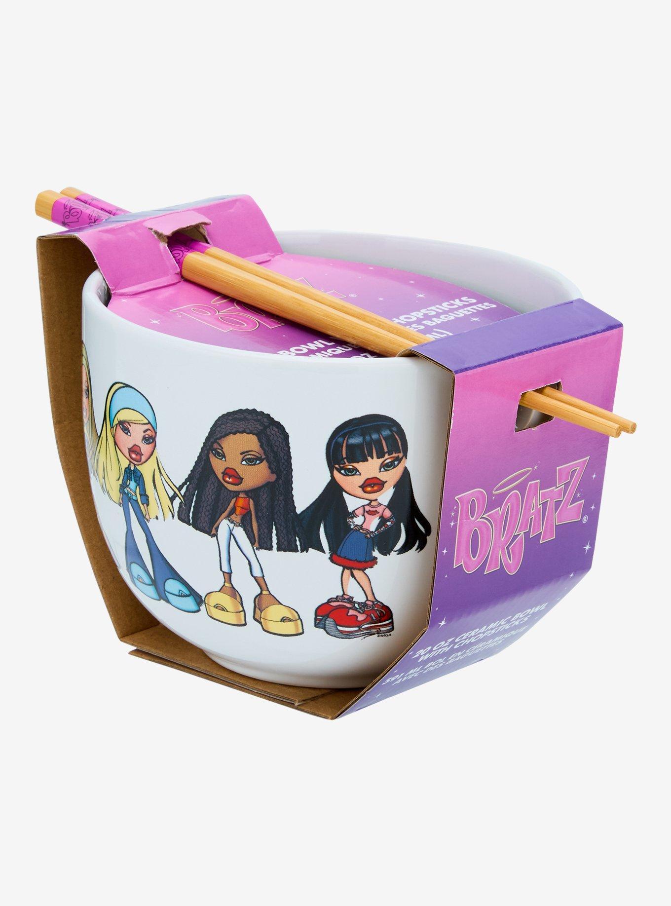Bratz Logo Ramen Bowl With Chopsticks, , alternate