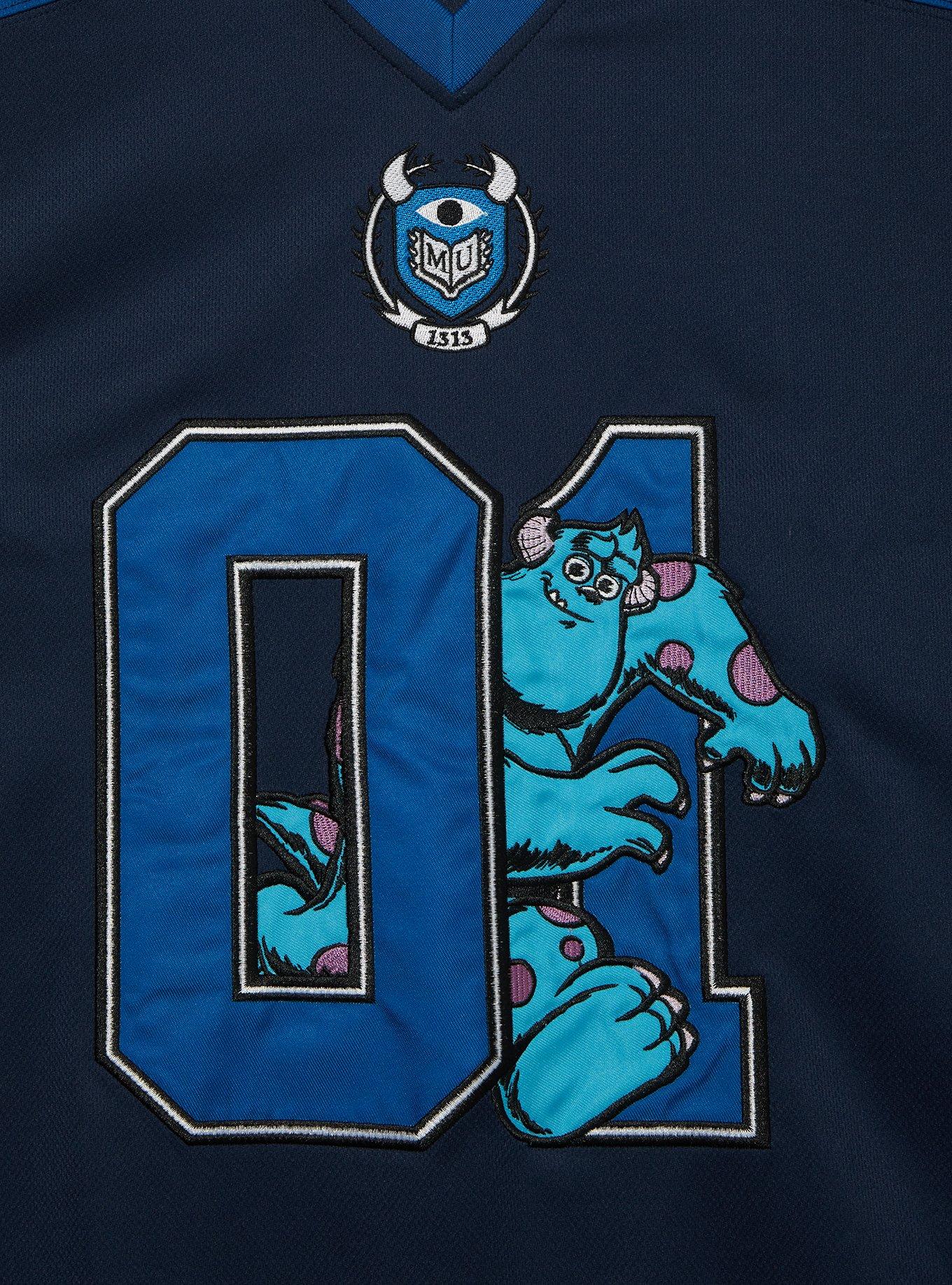 Disney Pixar Monsters, Inc. Sulley Football Jersey - BoxLunch Exclusive, BLUE, alternate