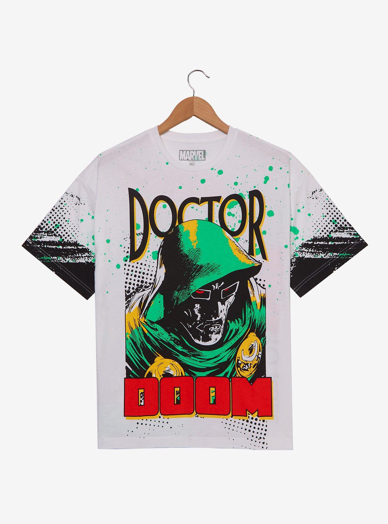 Marvel Doctor Doom Portrait T-Shirt - BoxLunch Exclusive, MULTI, alternate