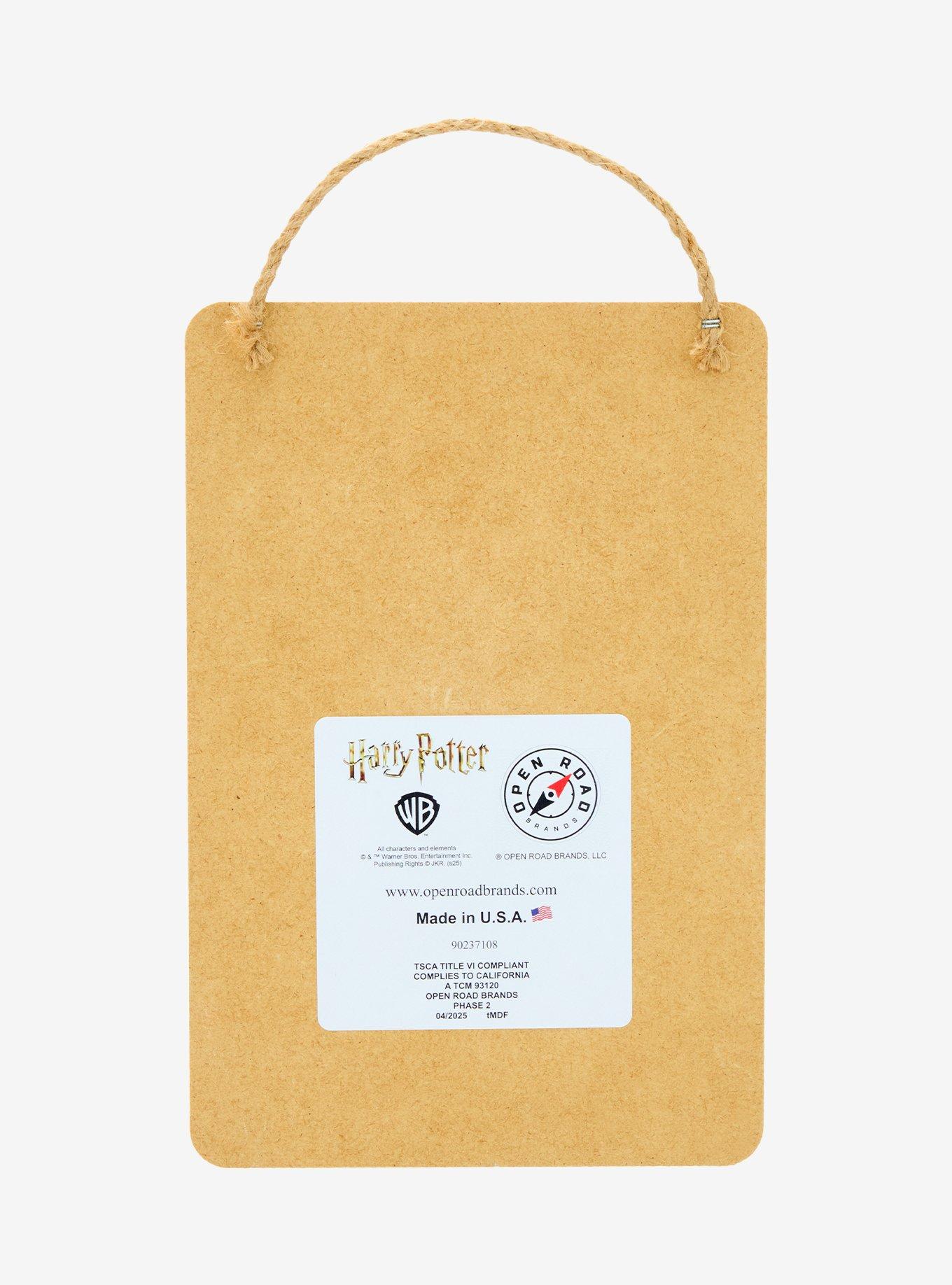 Harry Potter Birthday Cake Kitchen Conversions Wall Sign - BoxLunch Exclusive, , alternate