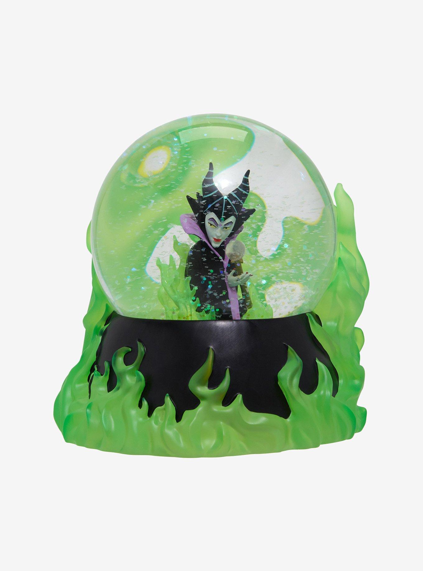Disney Sleeping Beauty Maleficent Flames Snow Globe, , hi-res