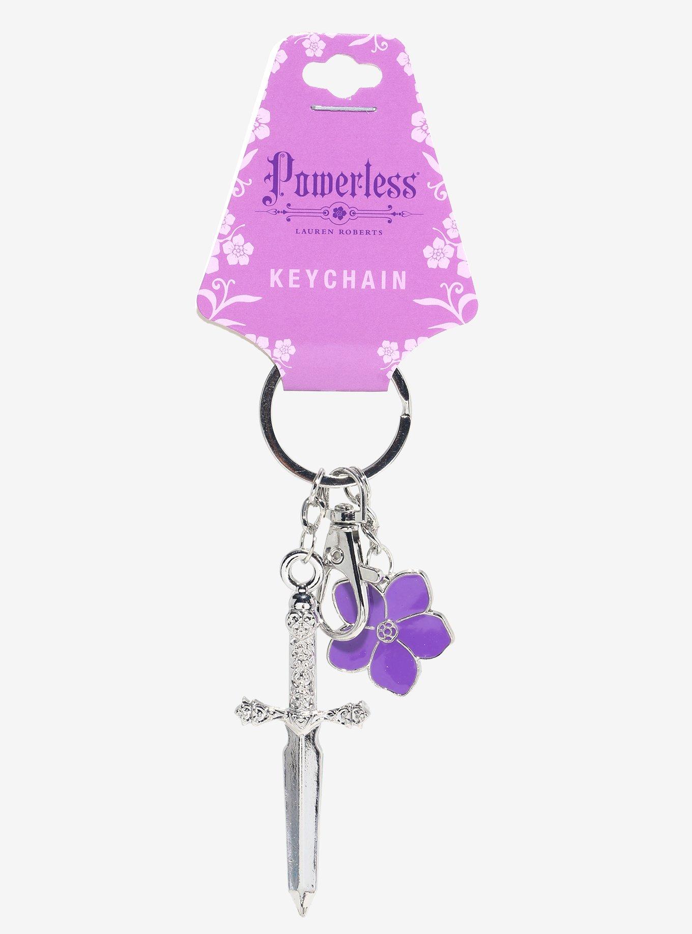 Powerless Paedyn Dagger Flower Key Chain, , hi-res