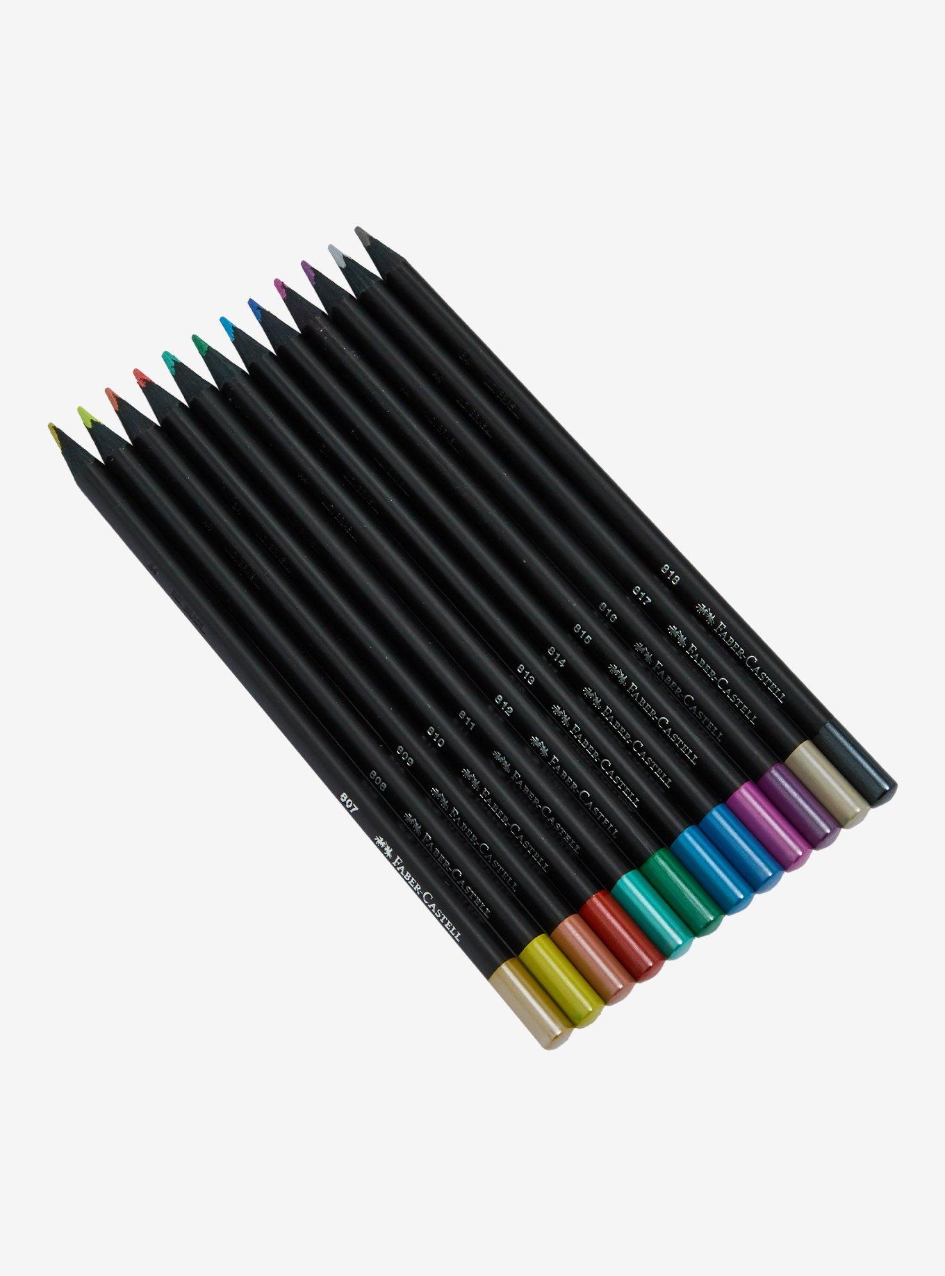 Faber-Castell Black Edition Metallic Colored Pencils, , hi-res