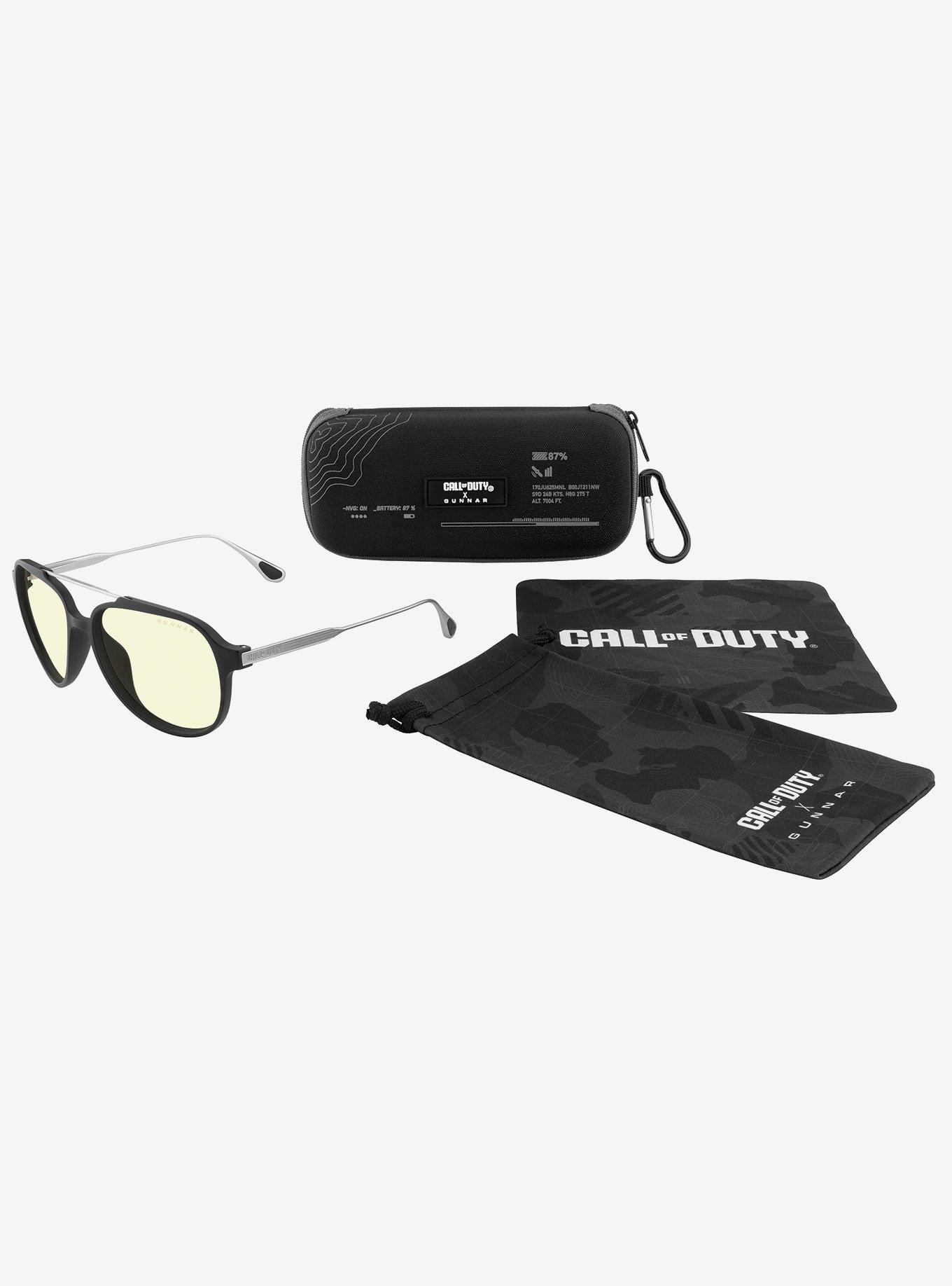 GUNNAR x Call of Duty Ghost Edition Amber Sun-Shift Tint Blue Light Glasses, , alternate