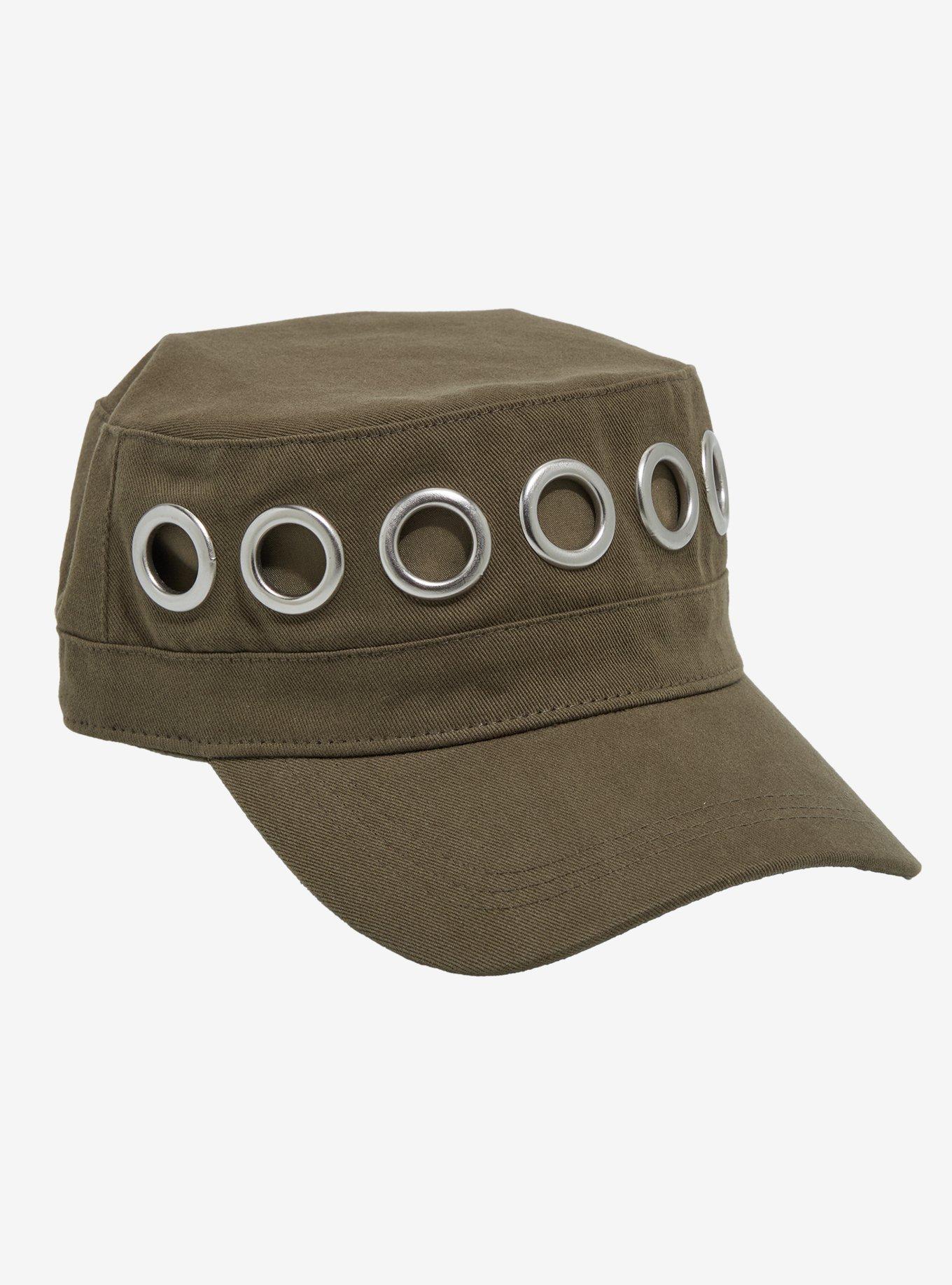 Army Green Grommet Cadet Hat, , hi-res