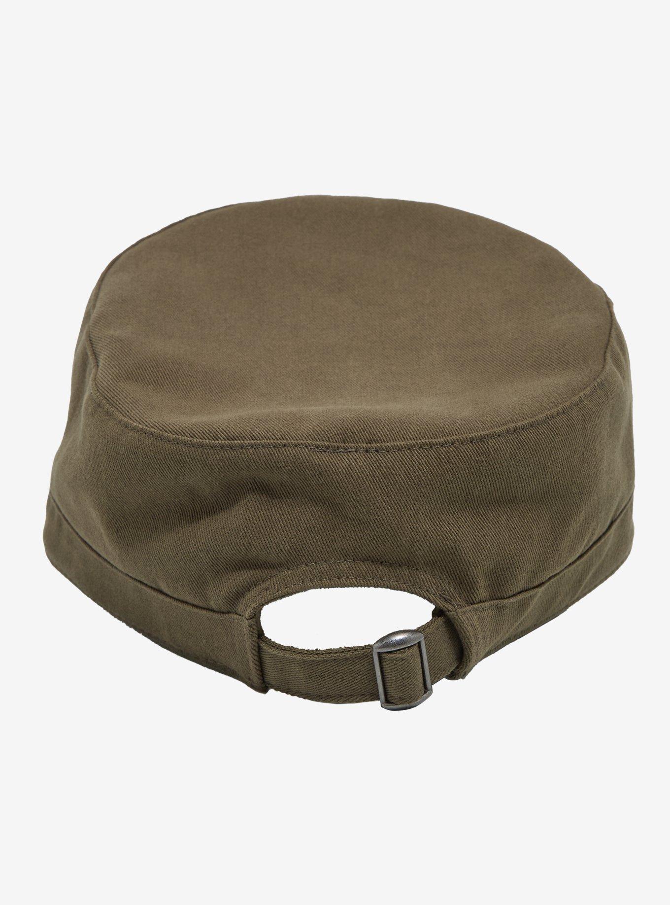 Army Green Grommet Cadet Hat, , alternate