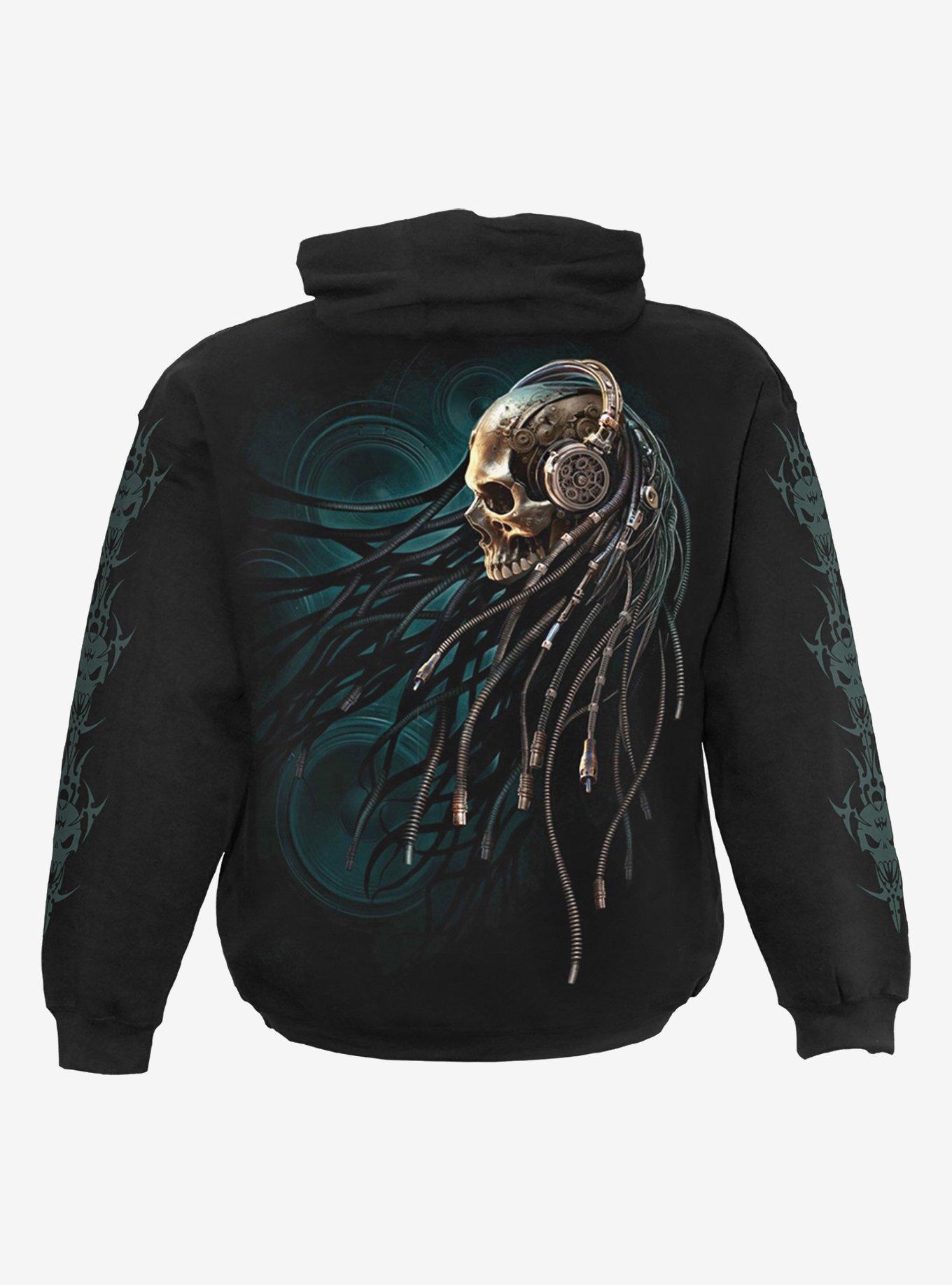 Dread Rocks Hoodie, BLACK, alternate