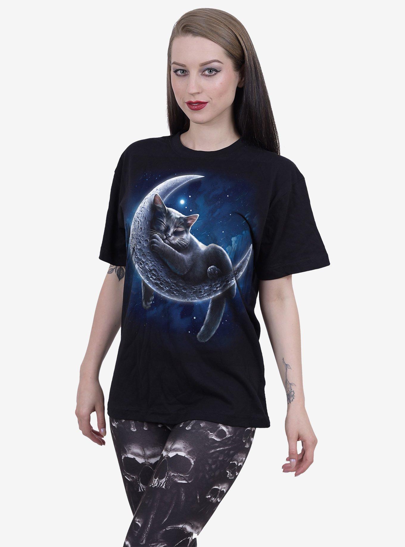 Velvet Moon Front Print T-Shirt, , hi-res
