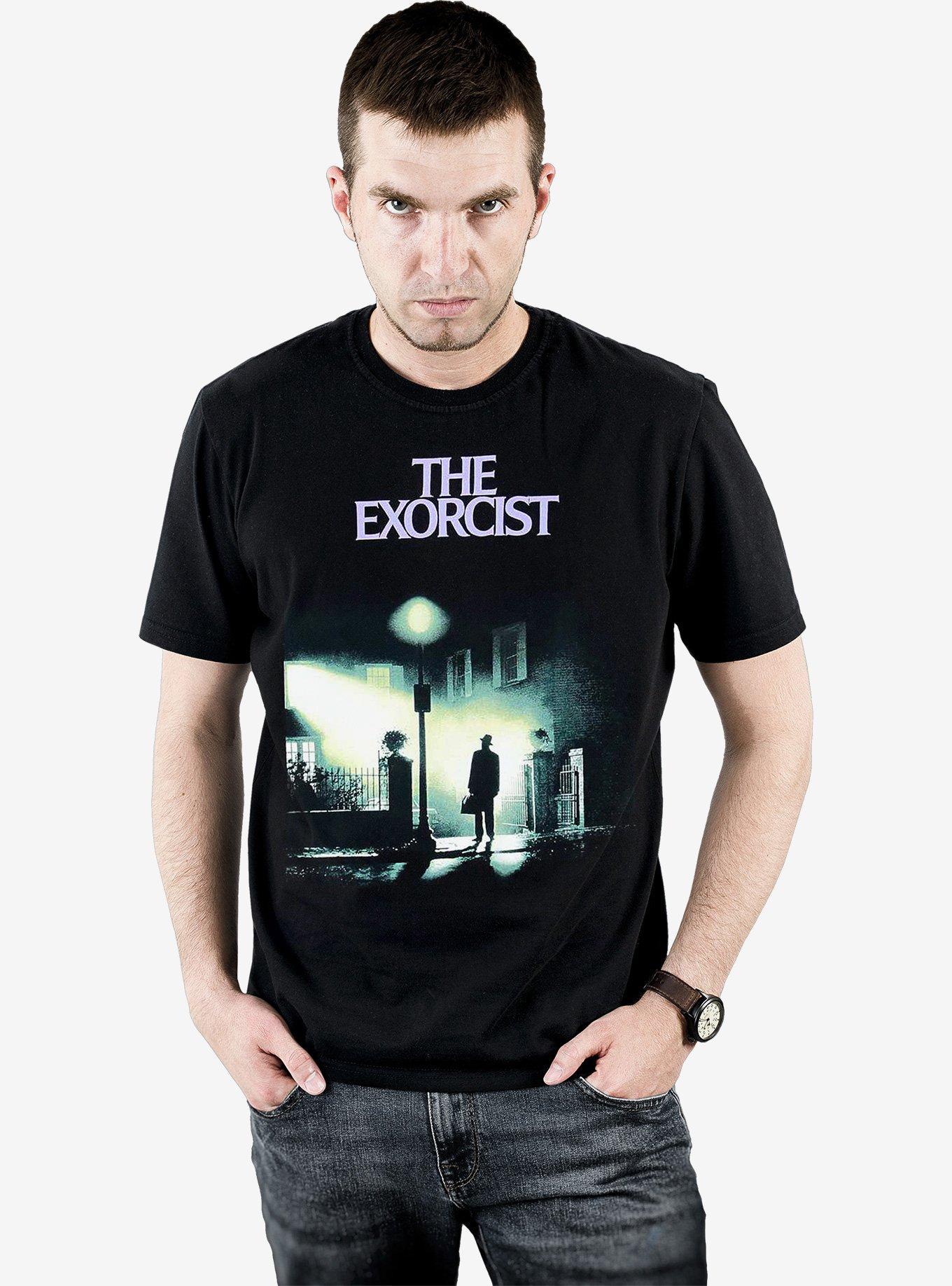 The Exorcist Poster Front Print T-Shirt, , hi-res