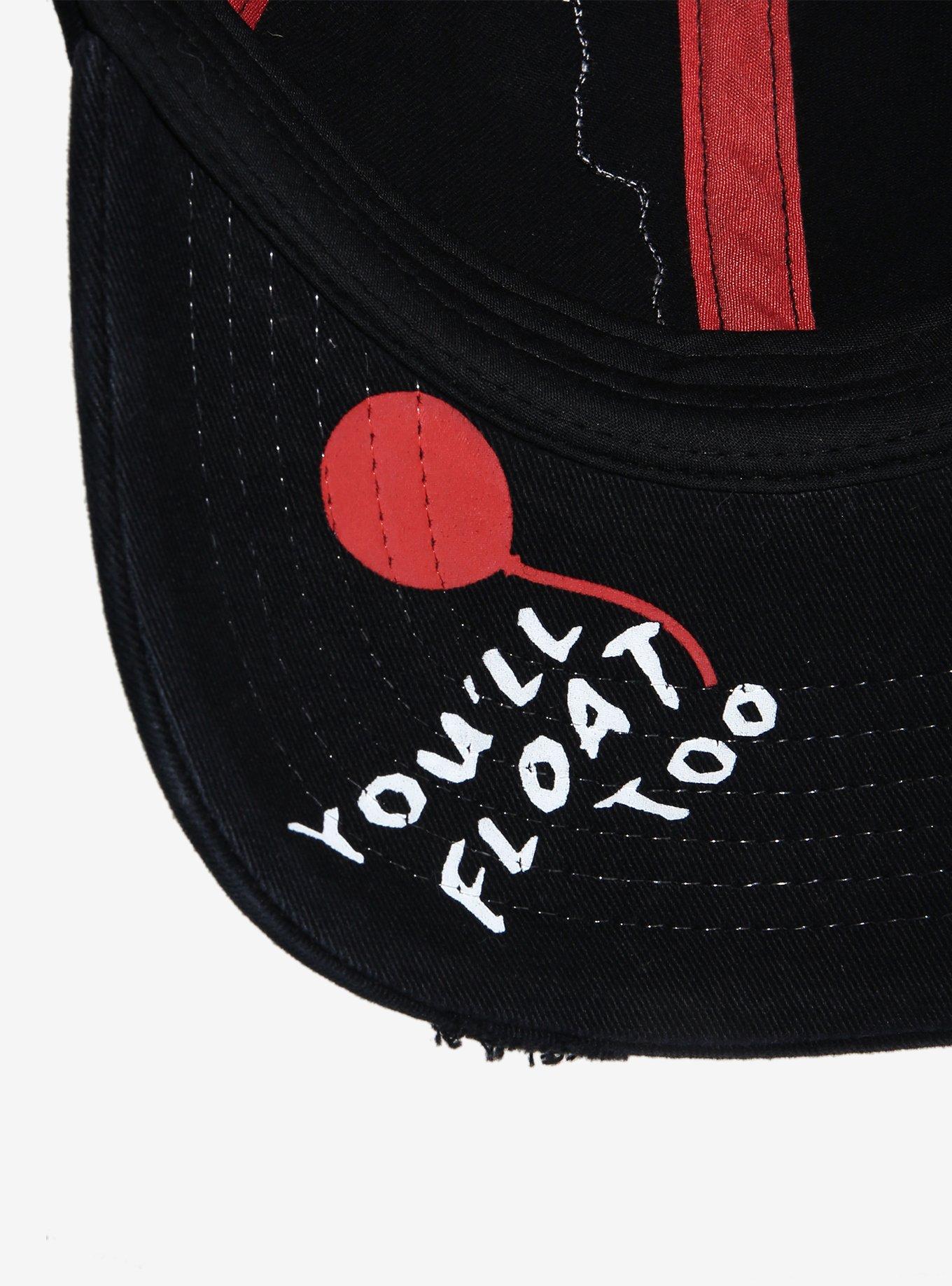It Pennywise Float Too Destructed Dad Cap, , alternate