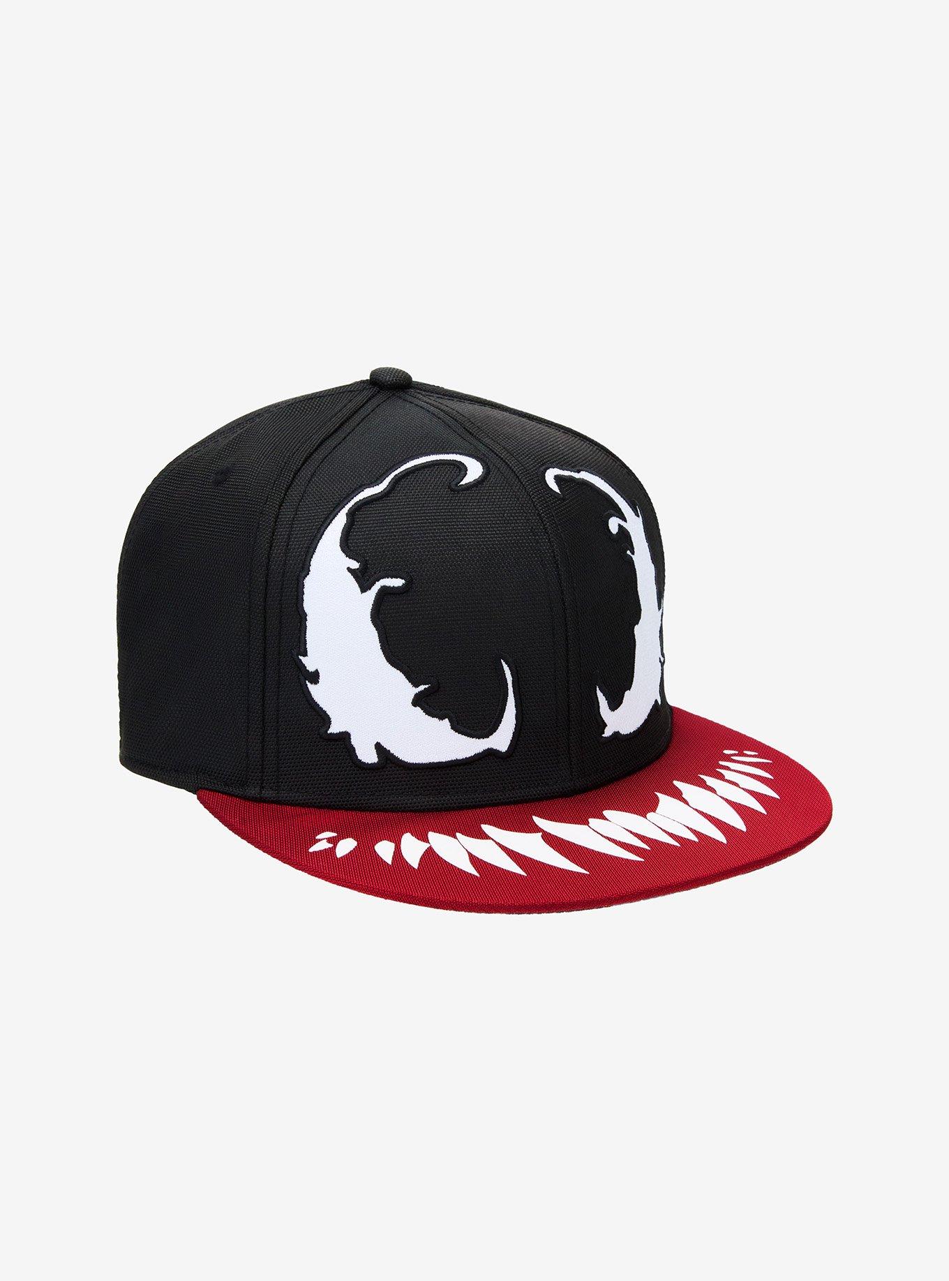 Marvel Venom Face Snapback Hat, , hi-res