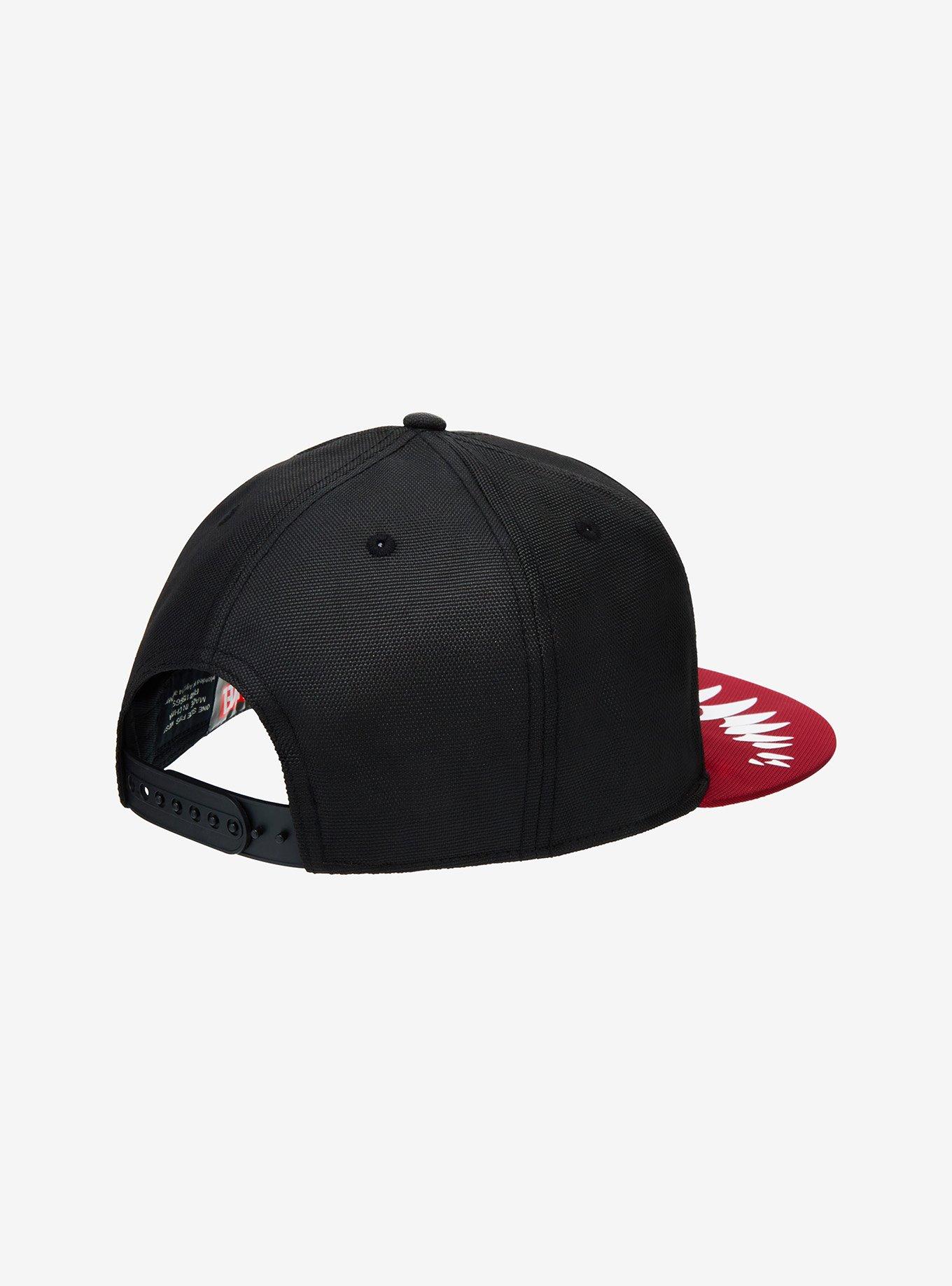 Marvel Venom Face Snapback Hat, , alternate
