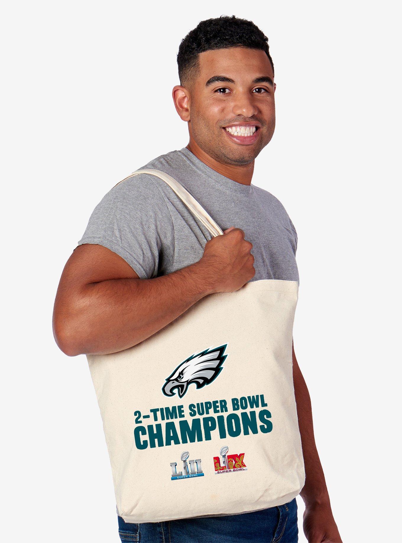 NFL 2025 Super Bowl LIX Philadelphia Eagles Multi Champ Overtime Canvas Tote, , hi-res