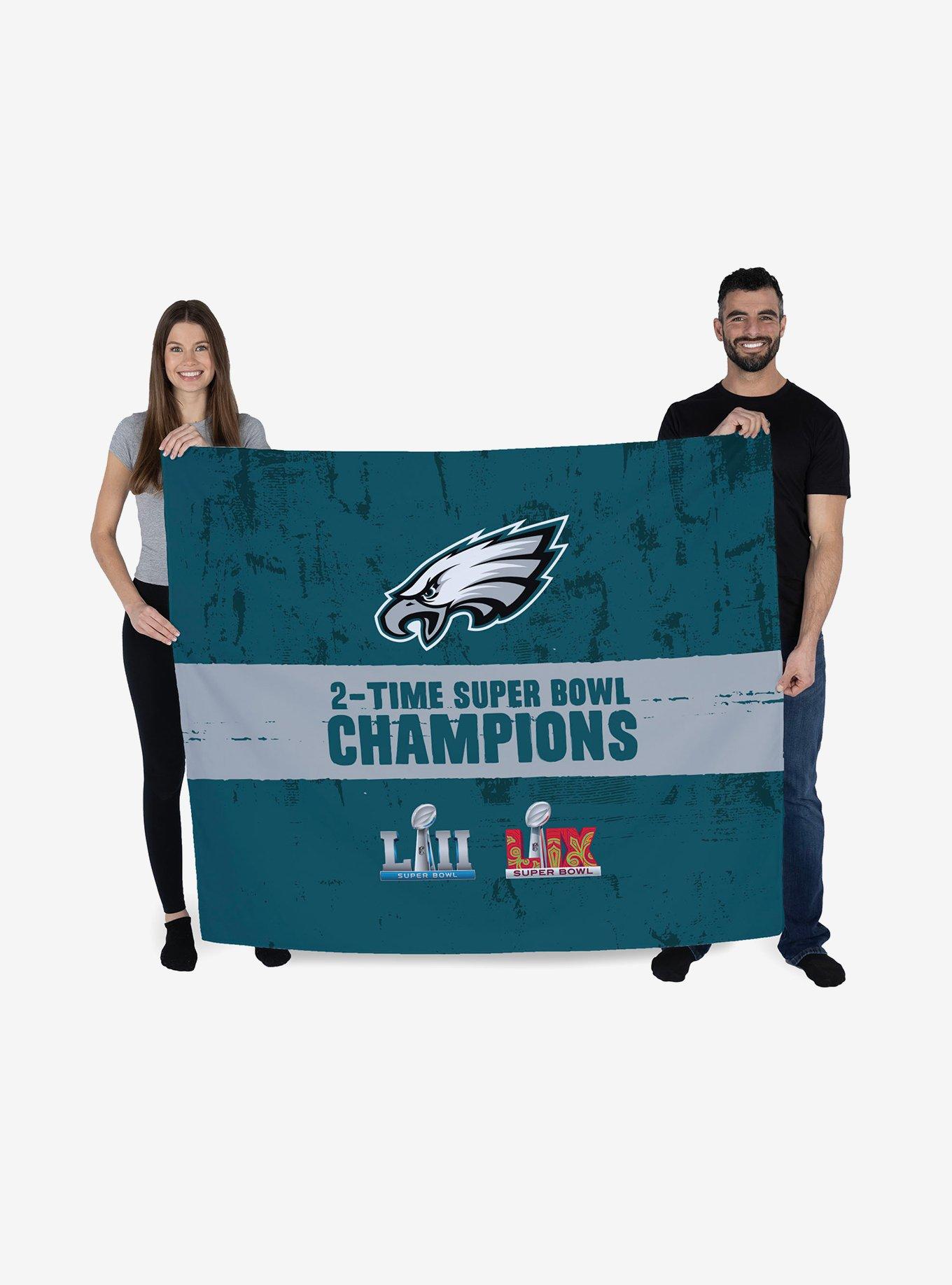 NFL 2025 Super Bowl LIX Philadelphia Eagles Multi Champ Excellence Wall Hanging, , hi-res