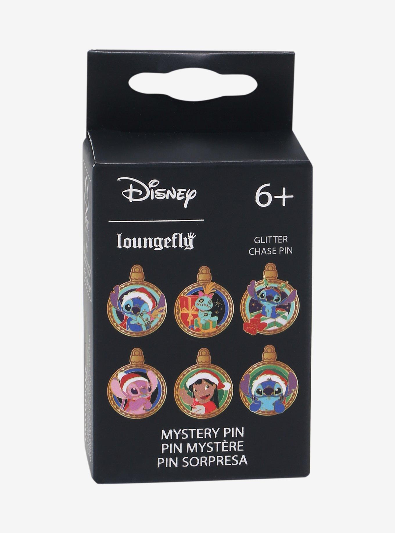 Loungefly Disney Lilo & Stitch Gold Ornament Blind Box Enamel Pin, , hi-res