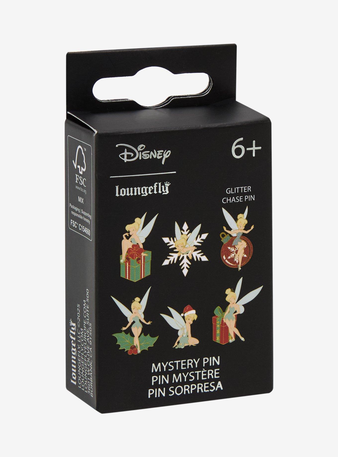 Loungefly Disney Peter Pan Tinker Bell Holiday Blind Box Enamel Pin, , hi-res