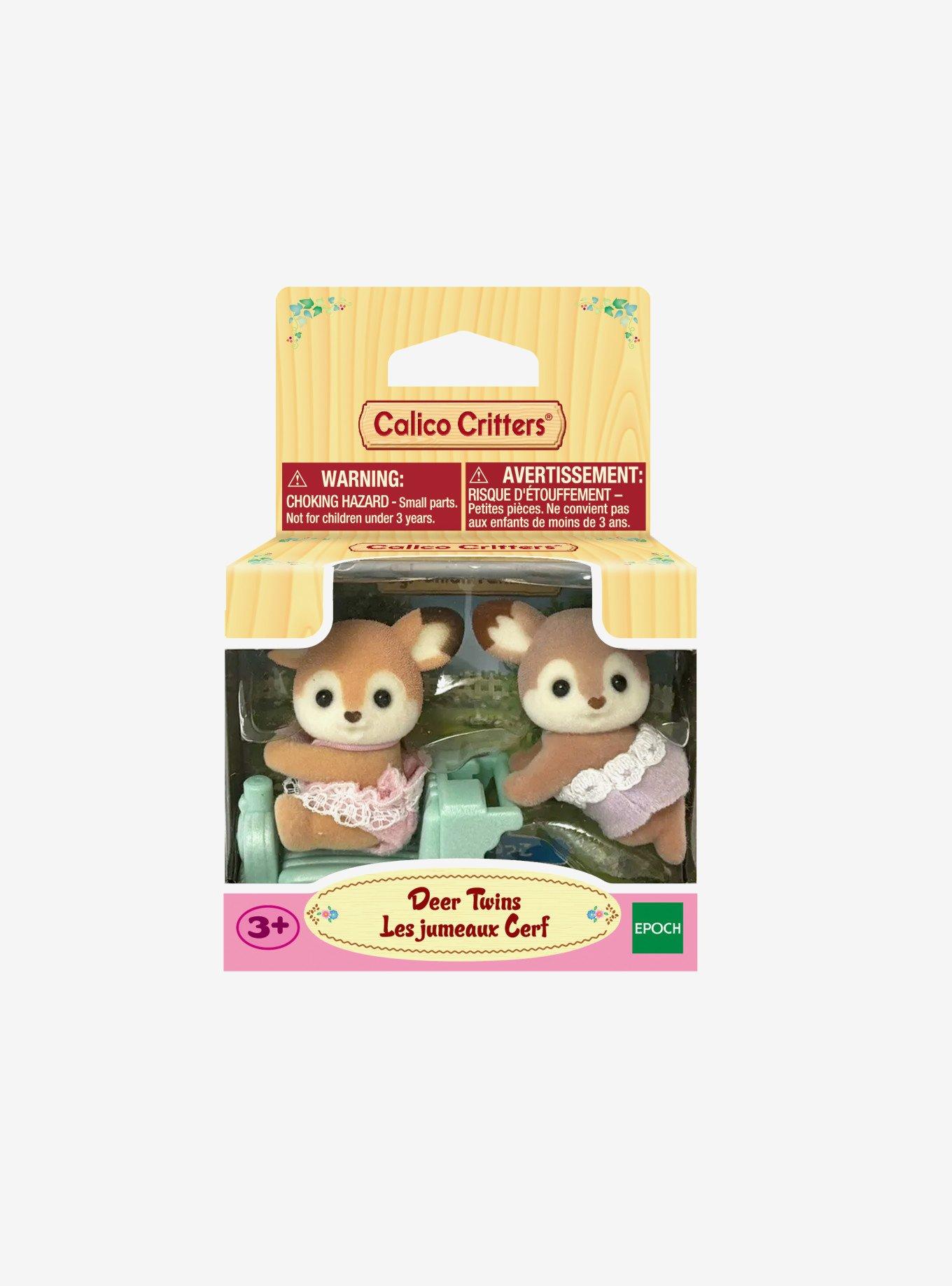 Calico Critters Deer Twins Figure Set