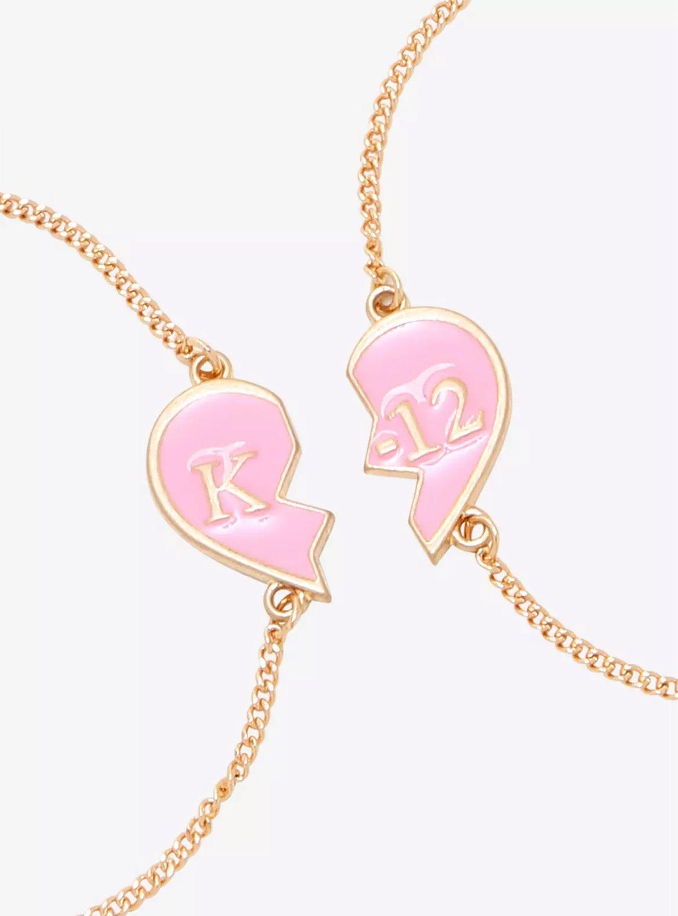 Melanie Martinez K-12 Heart Best Friend Bracelet Set, , hi-res