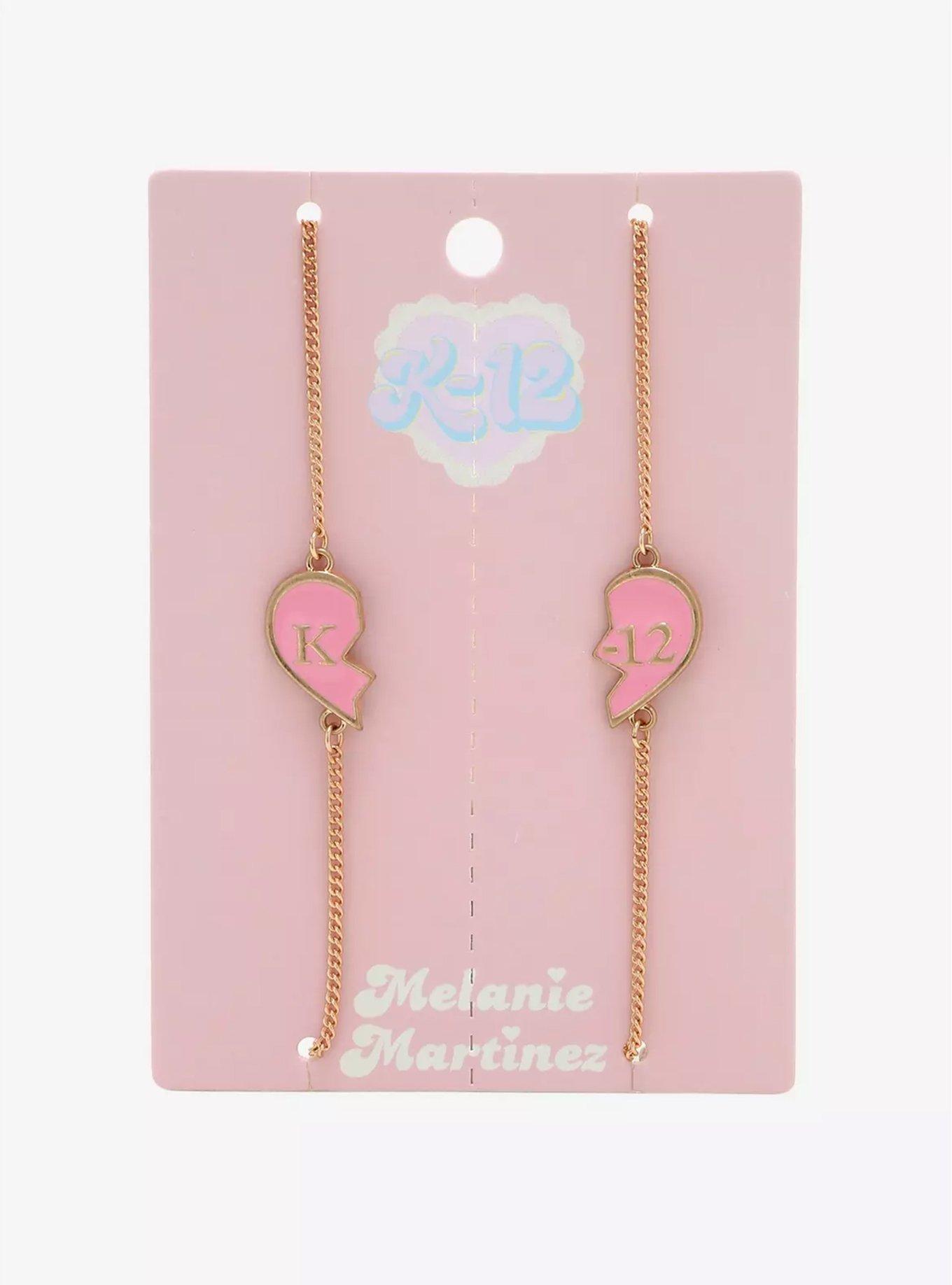 Melanie Martinez K-12 Heart Best Friend Bracelet Set, , alternate