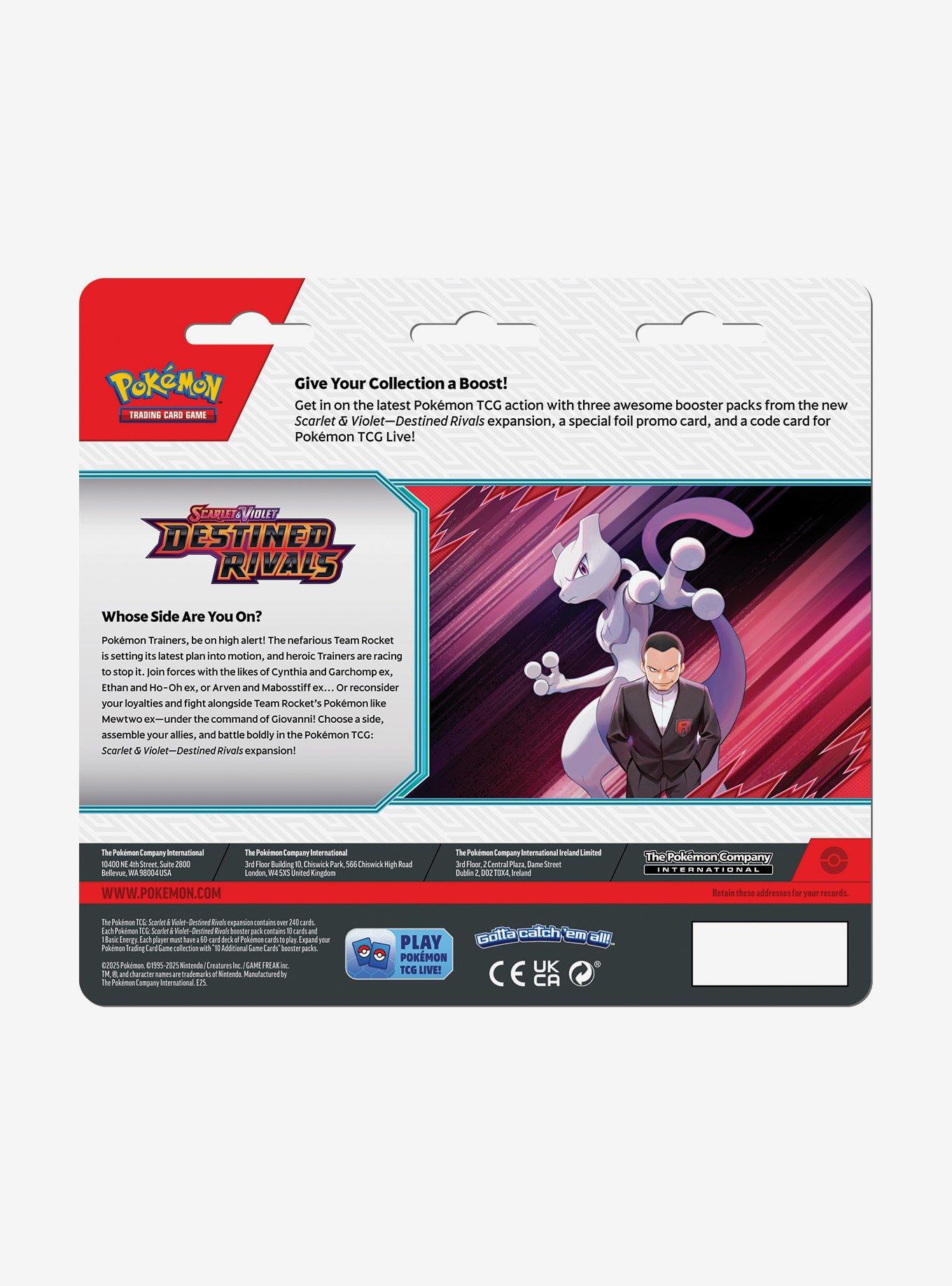 Pokémon TCG: Scarlet & Violet Destined Rivals Booster Pack, , alternate