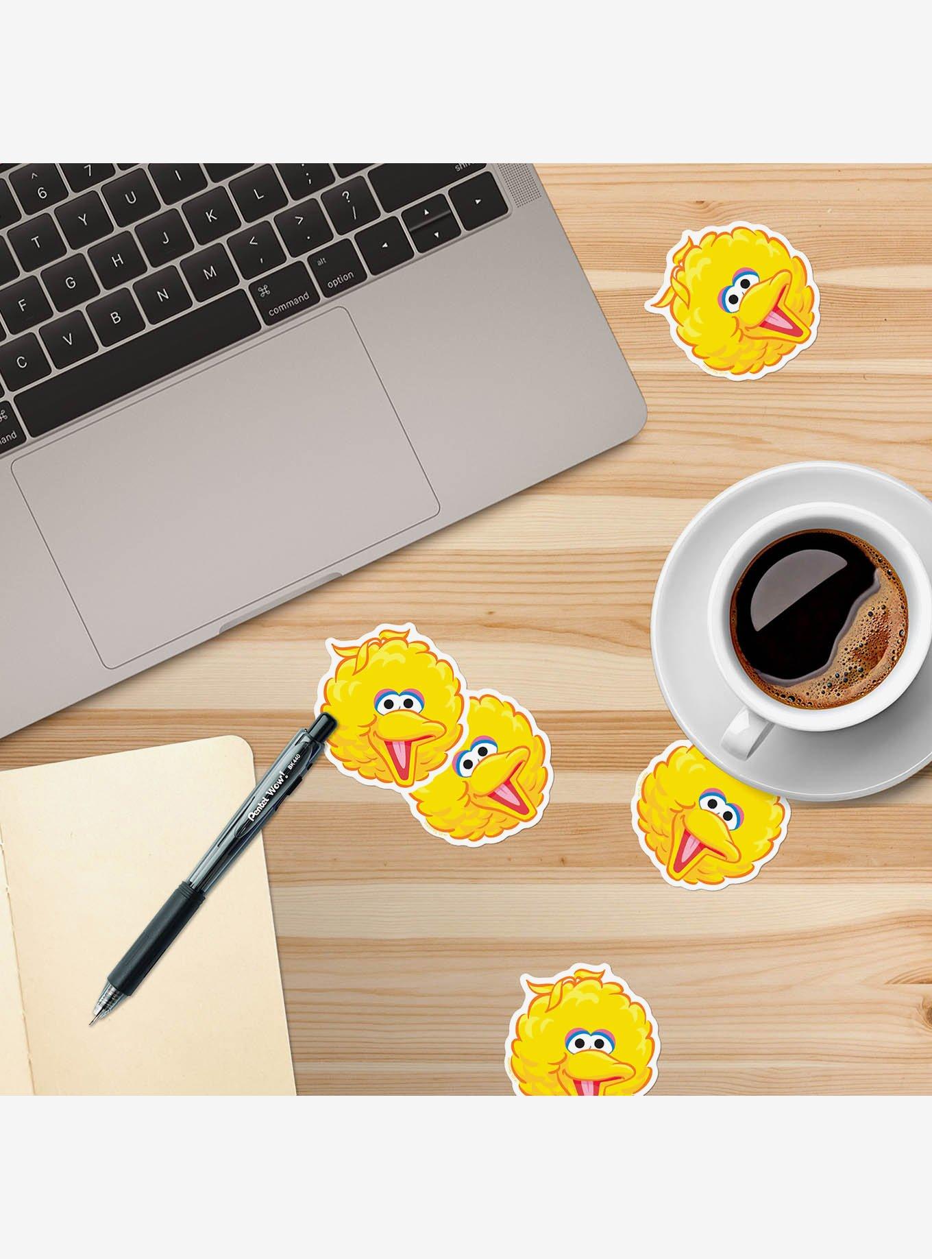 Sesame Street Big Bird Face Miscellaneous 100ct Sticker Pack, , alternate