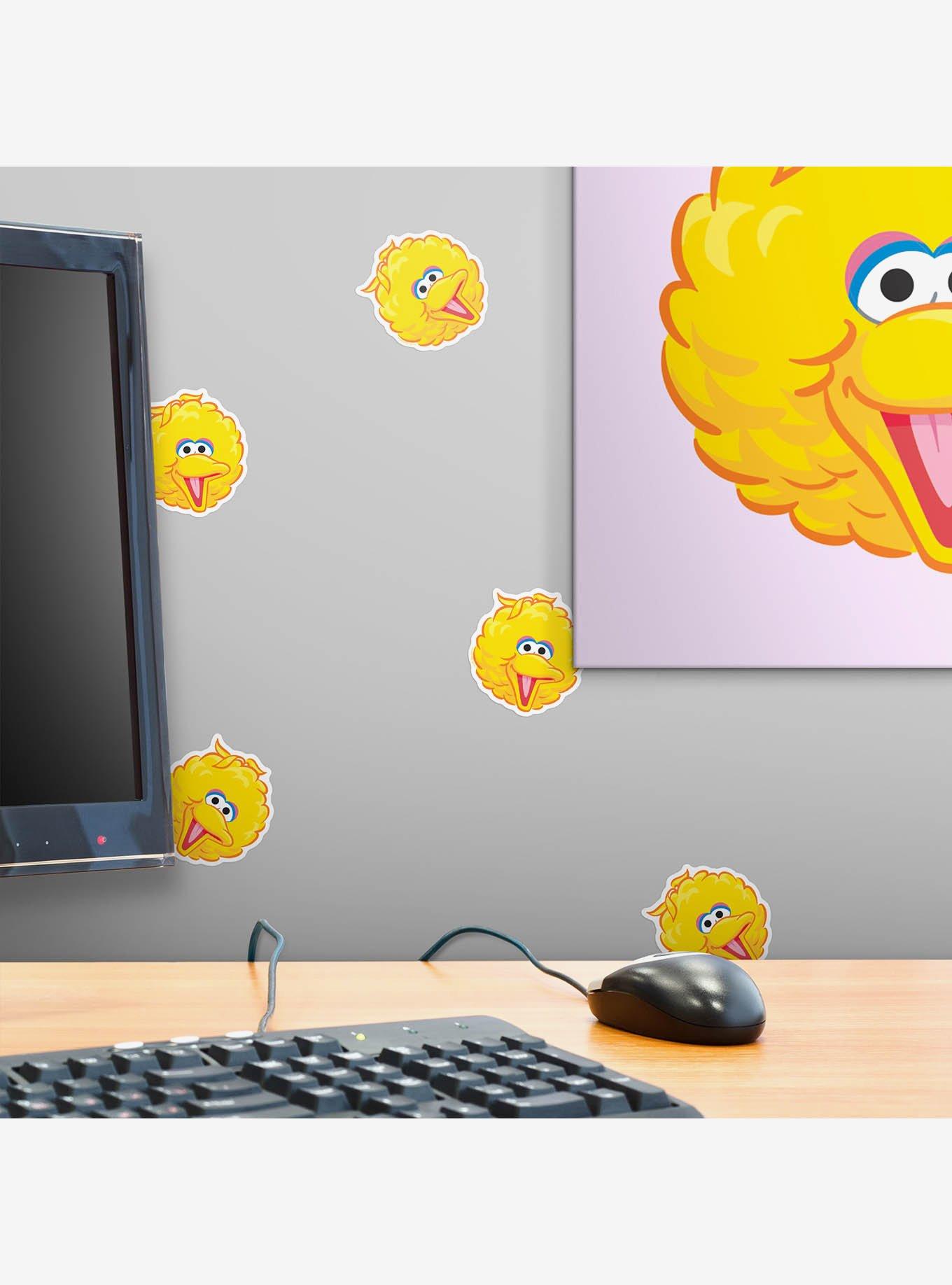 Sesame Street Big Bird Face Miscellaneous 100ct Sticker Pack, , alternate
