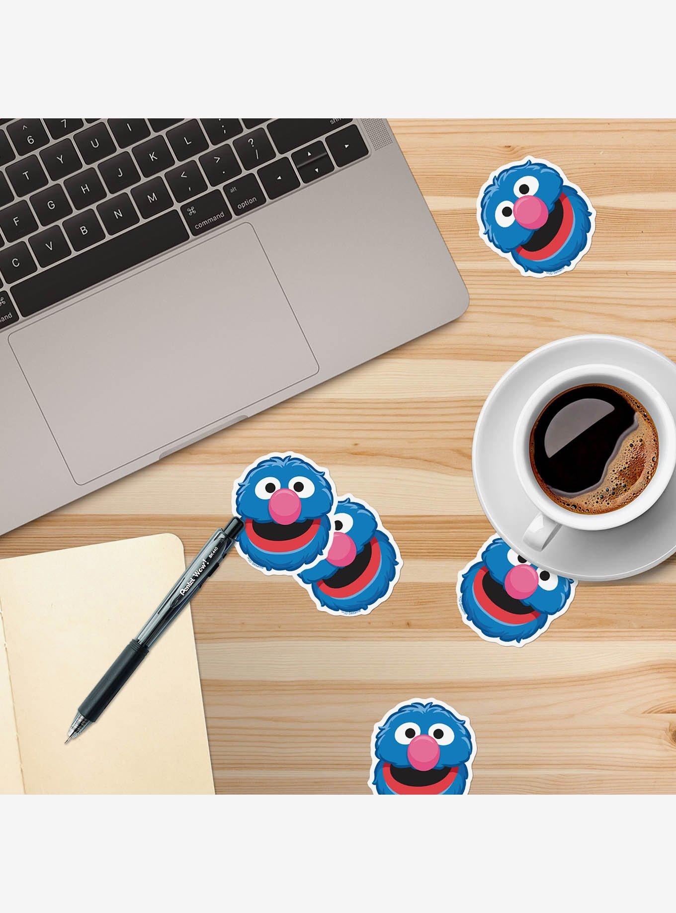 Sesame Street Grover Face Miscellaneous 100ct Sticker Pack, , alternate
