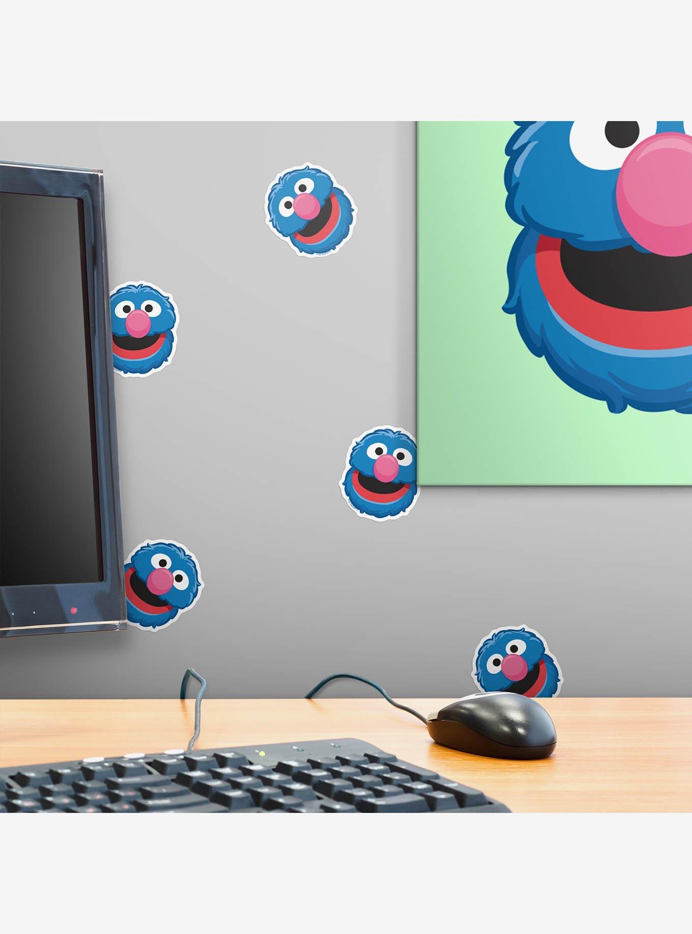 Sesame Street Grover Face Miscellaneous 100ct Sticker Pack, , alternate