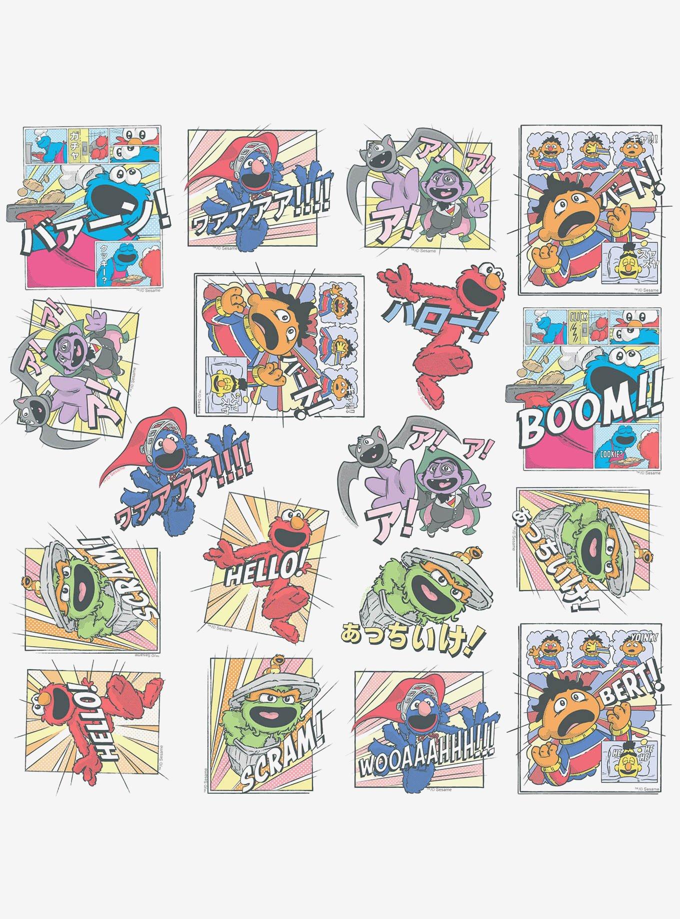 Sesame Street Miscellaneous 100ct Sticker Pack, , alternate