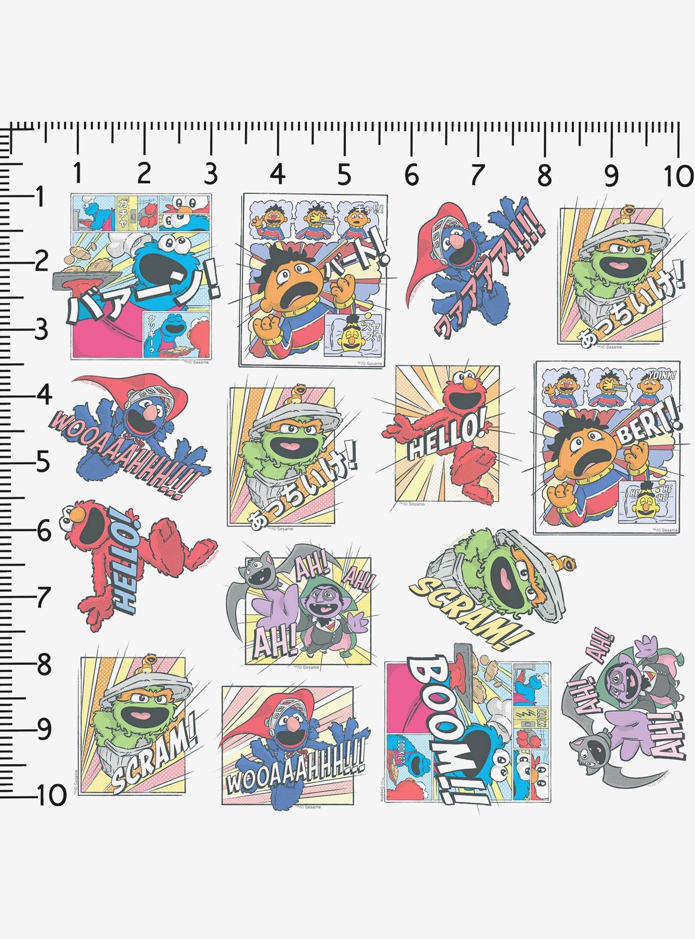 Sesame Street Miscellaneous 100ct Sticker Pack, , alternate